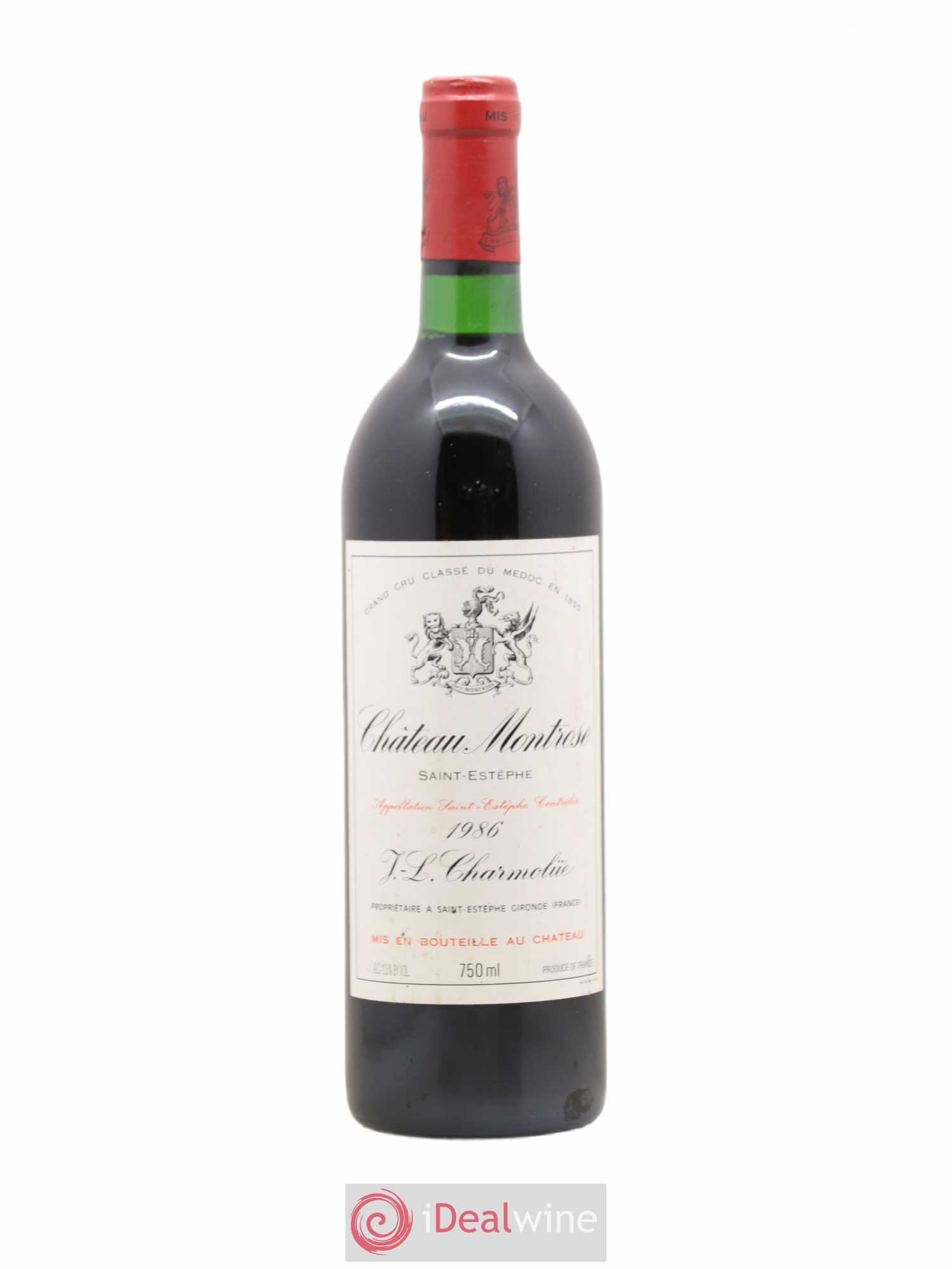 Château Montrose 2ème Grand Cru Classé 1986 - Lot de 1 bouteille - 0