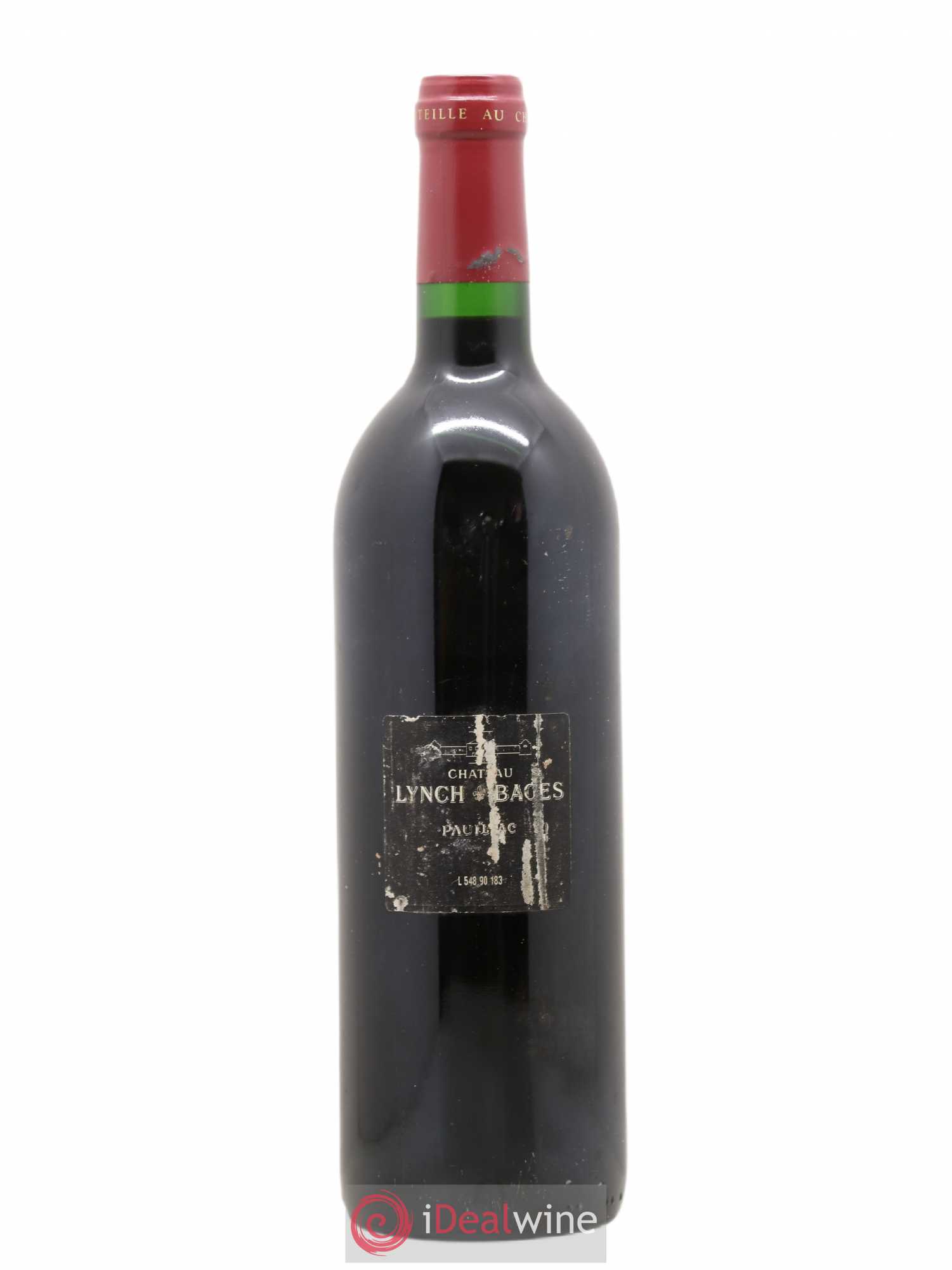 Château Lynch Bages 5ème Grand Cru Classé 1990 - Lot de 1 bouteille - 1