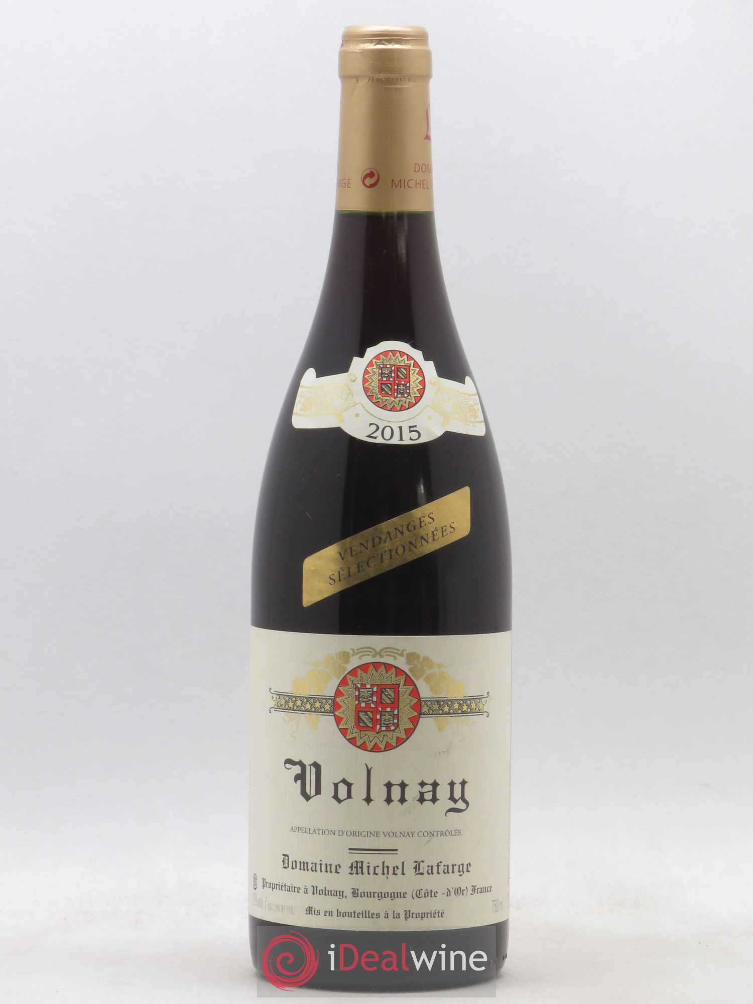 Volnay Vendanges sélectionnées Lafarge (Domaine) 2015 - Lot de 1 bouteille - 0