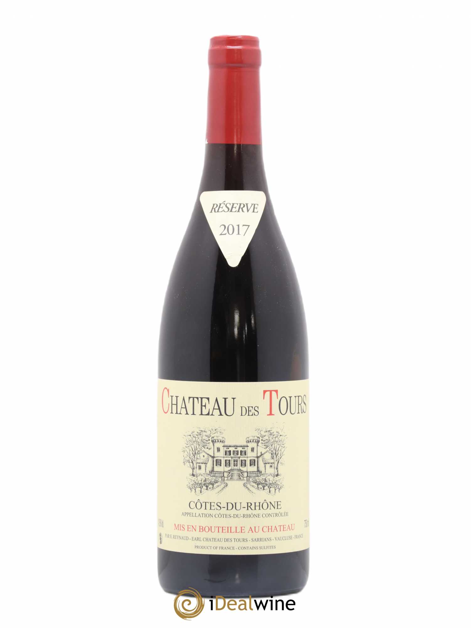Côtes-du-Rhône Château des Tours Emmanuel Reynaud 2017 - Lot de 1 bouteille - 0