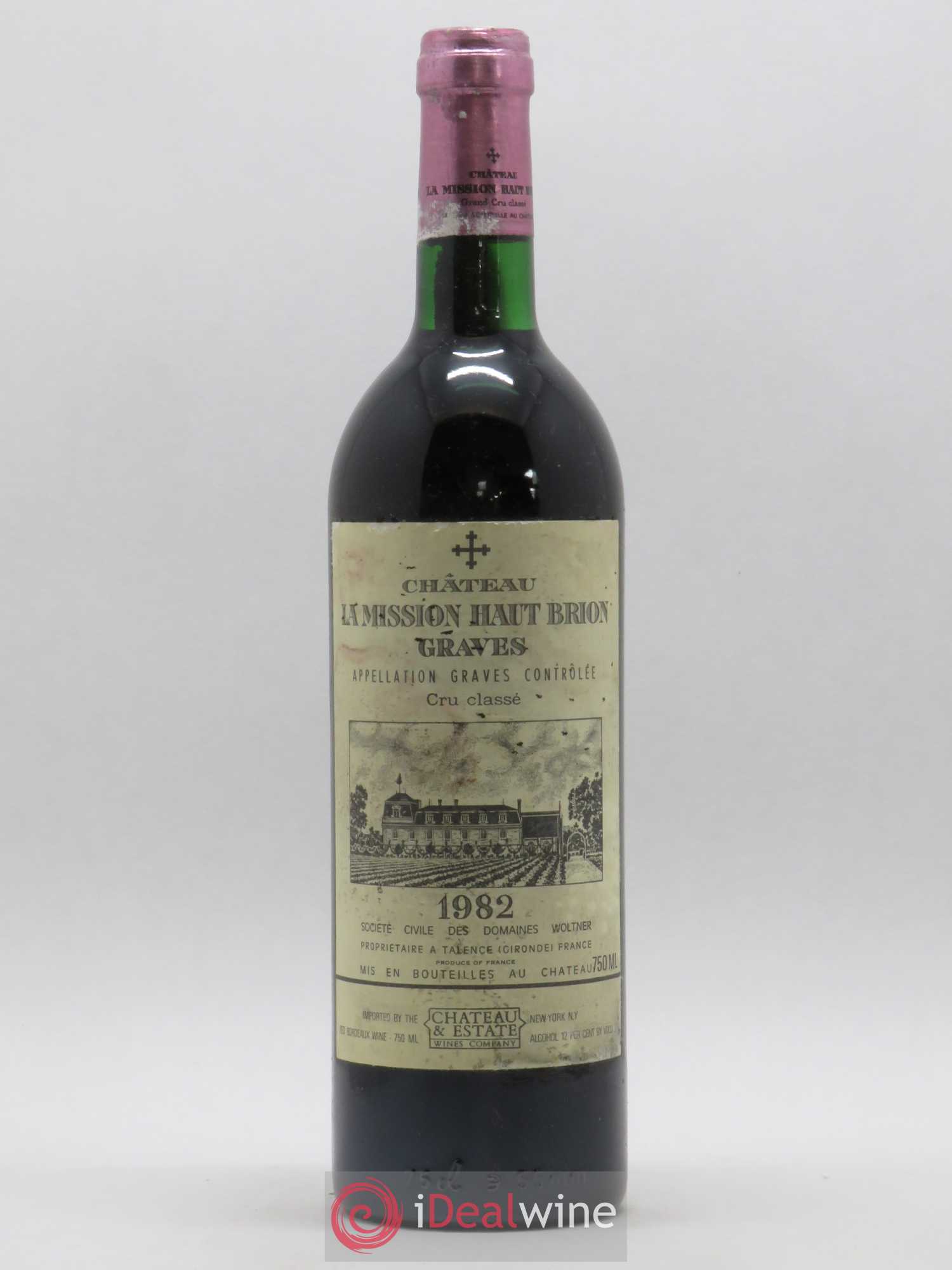 Château la Mission Haut-Brion Cru Classé de Graves 1982 - Lot de 1 bouteille - 0