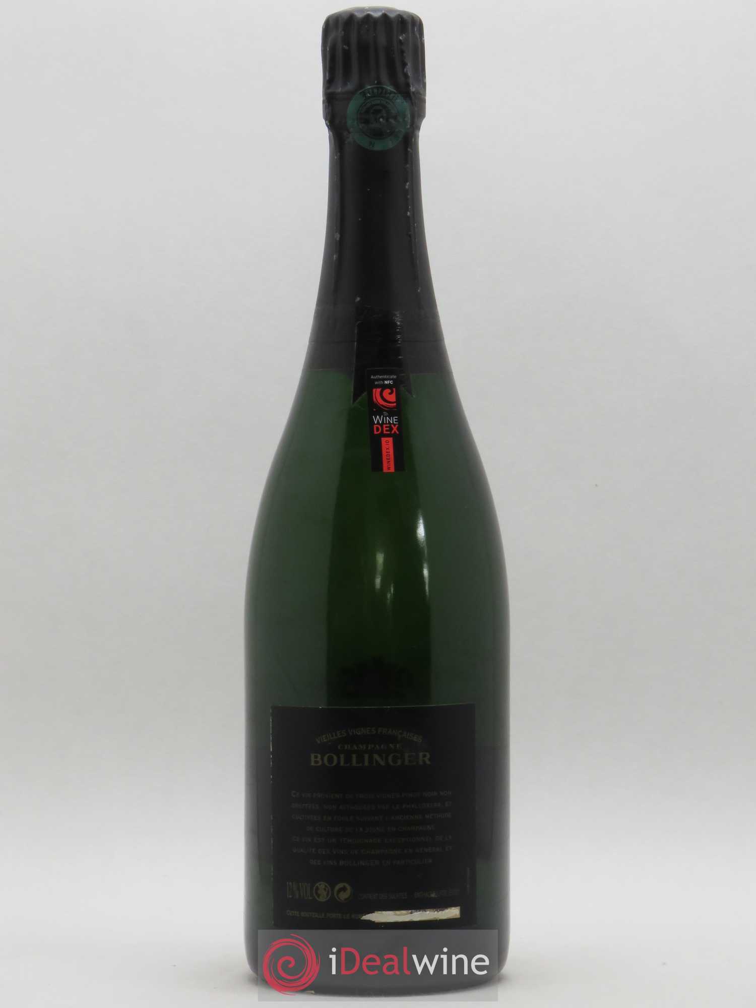 Brut Vieilles Vignes Françaises Bollinger 2002 - Lot de 1 bouteille - 1