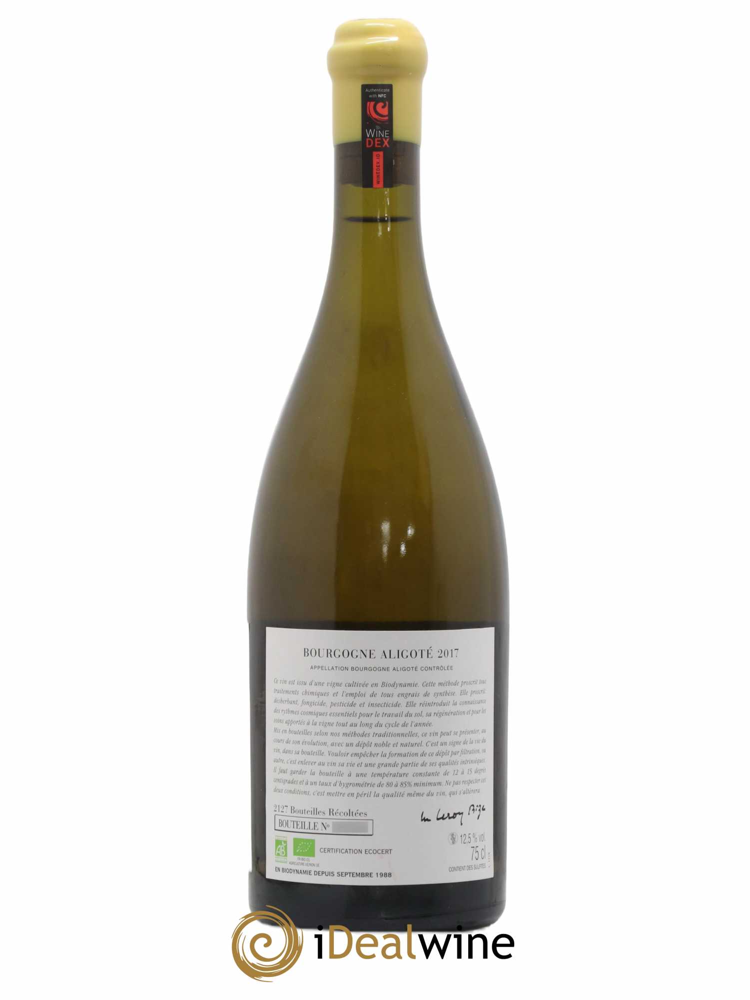 Bourgogne Aligoté Sous Chatelet d'Auvenay (Domaine) 2017 - Lot de 1 bouteille - 1