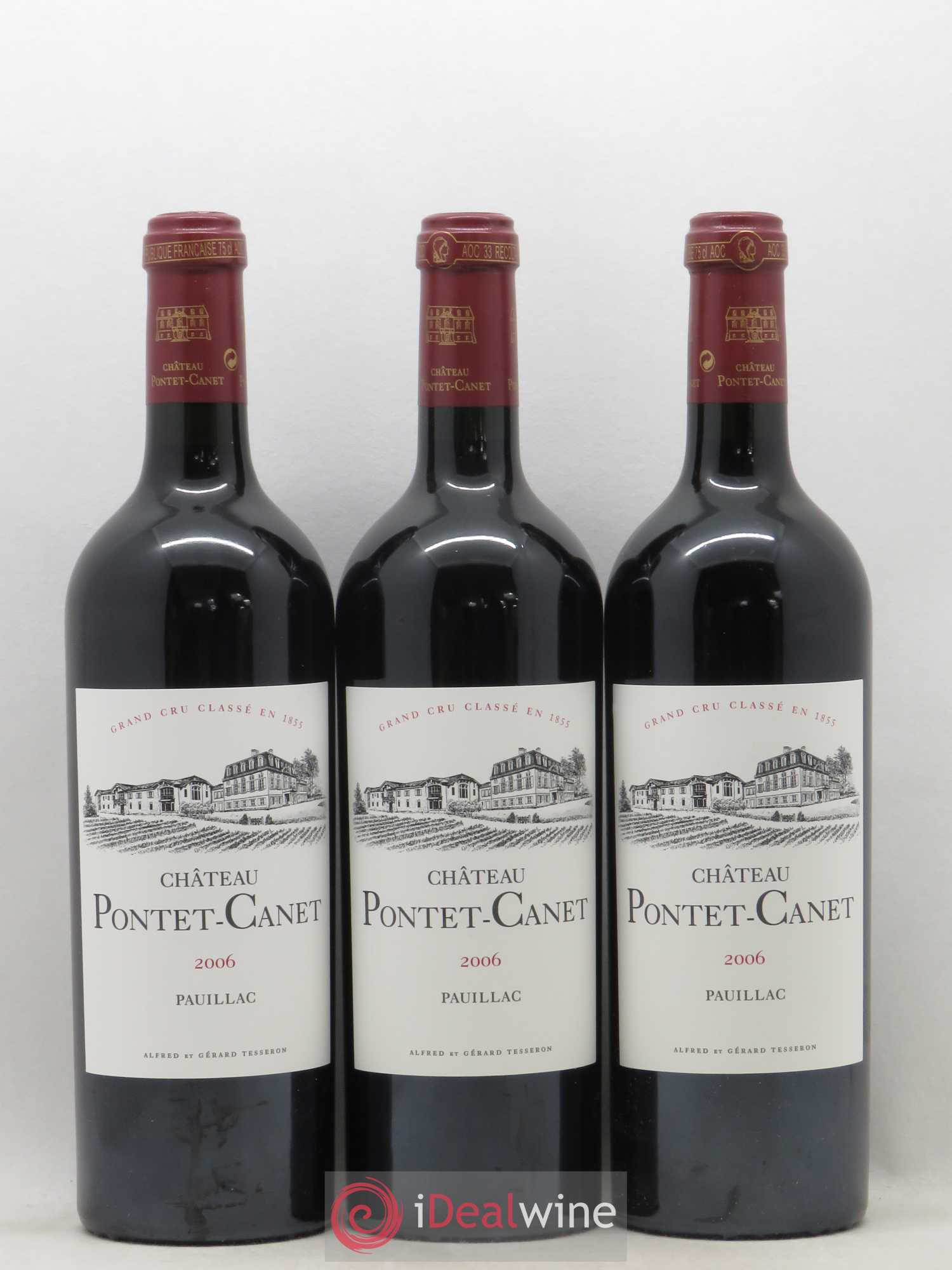 Château Pontet Canet 5ème Grand Cru Classé 2006 - Lot de 6 bouteilles - 2