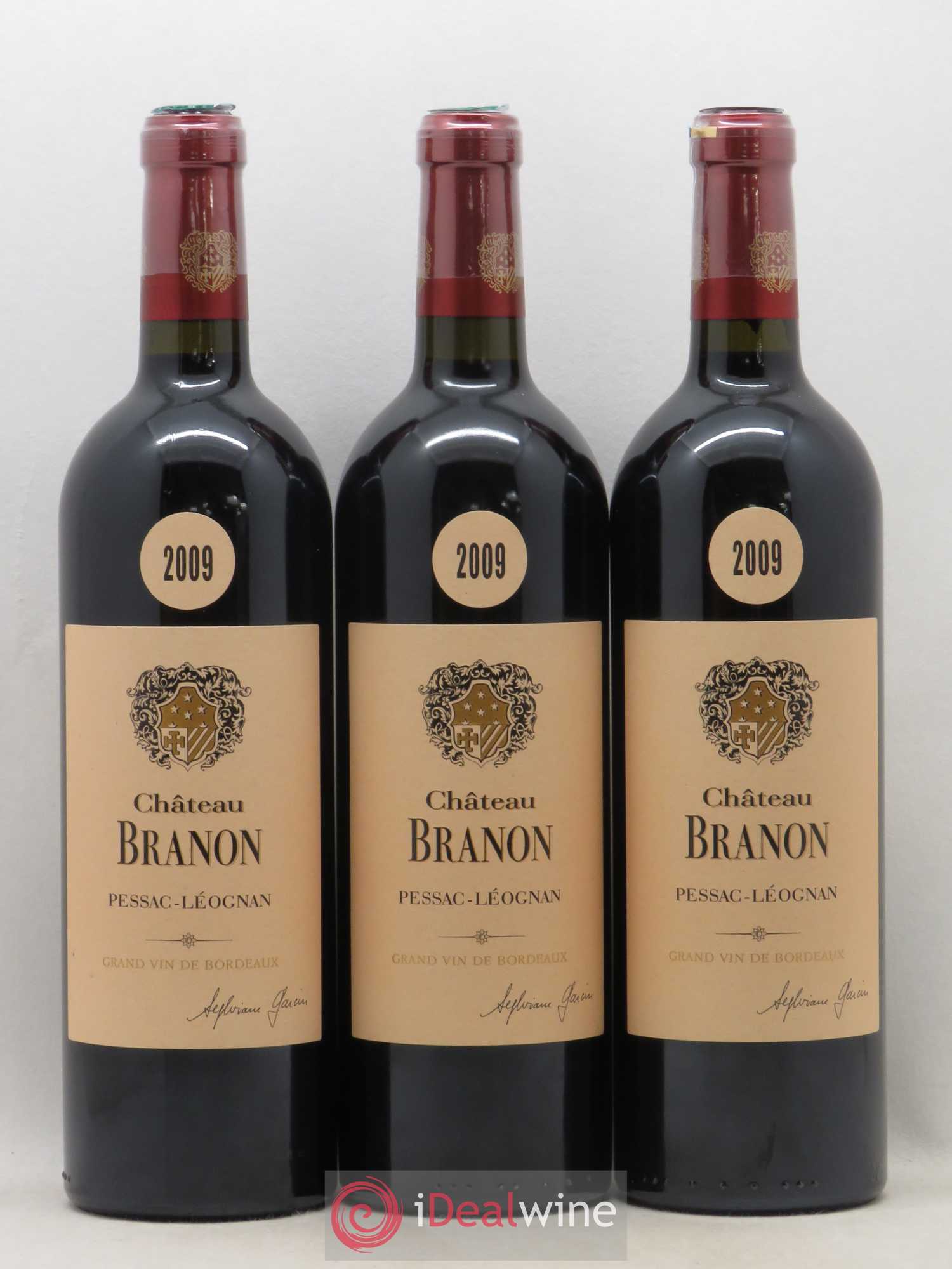 Château Branon 2009 - Lot de 6 bouteilles - 1