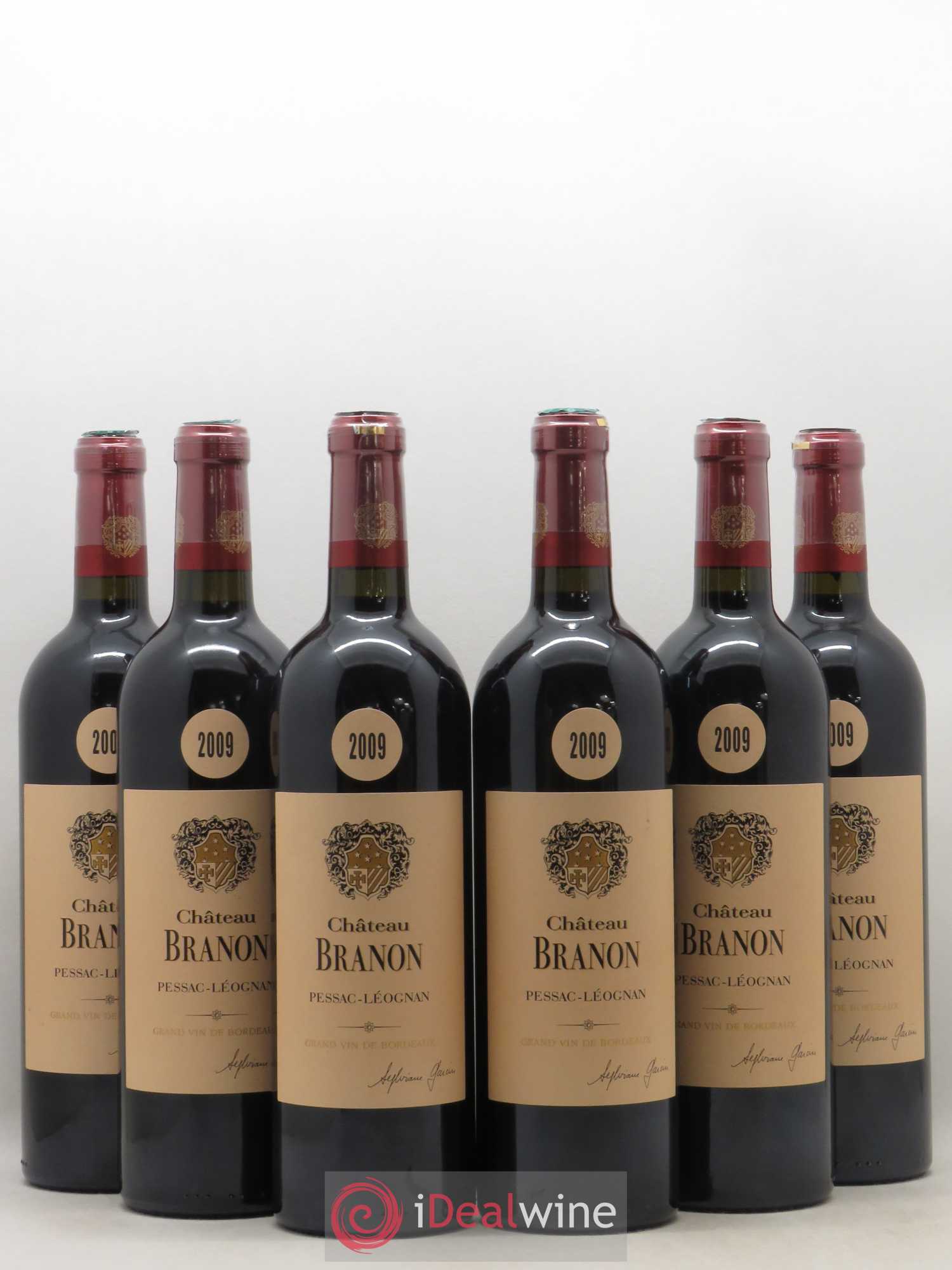 Château Branon 2009 - Lot de 6 bouteilles - 0