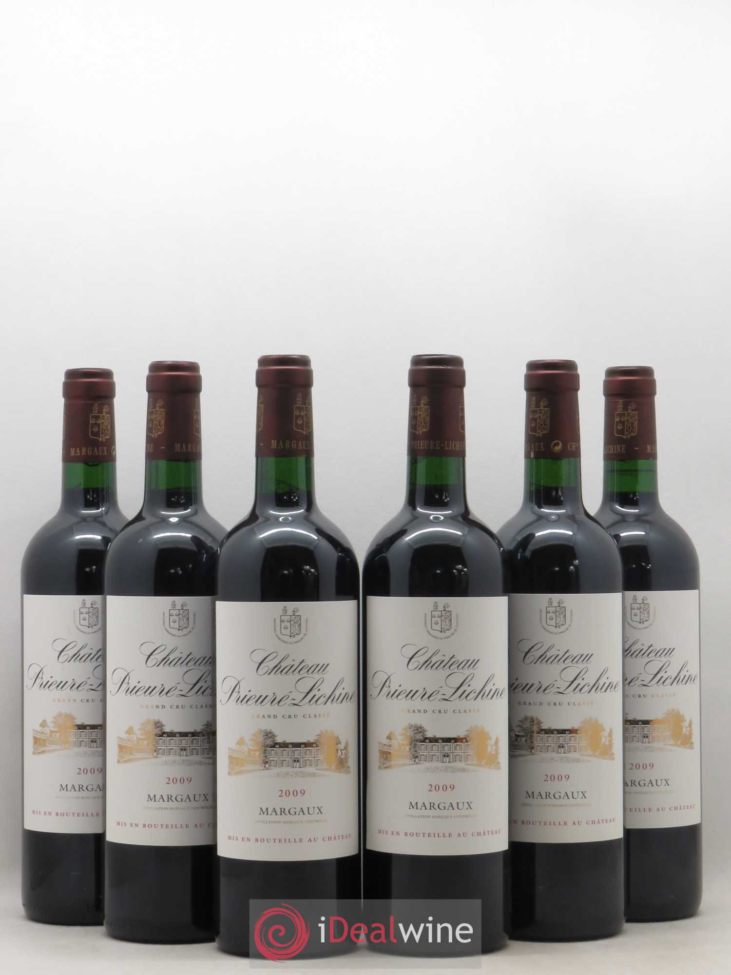 Château Prieuré Lichine 4ème Grand Cru Classé 2009 - Lot de 6 bouteilles - 0