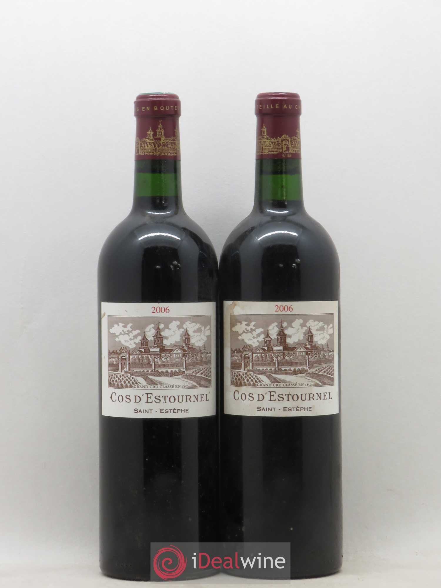 Cos d'Estournel 2ème Grand Cru Classé 2006 - Lot de 2 bouteilles - 0