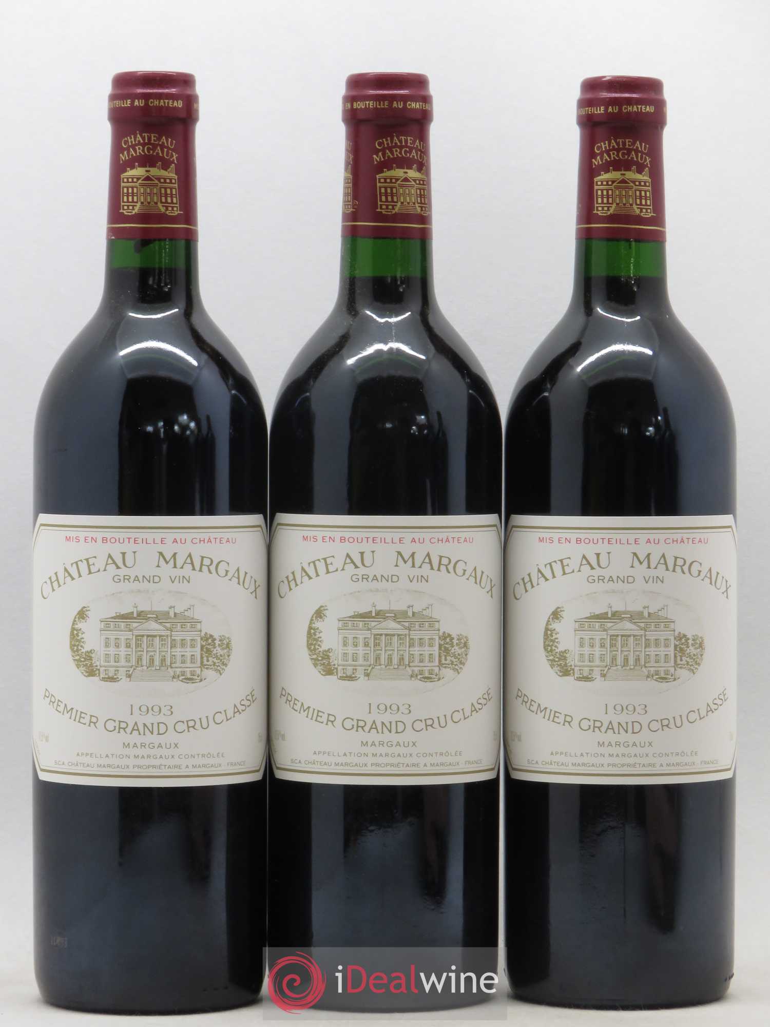 Château Margaux 1er Grand Cru Classé 1993 - Lot de 12 bouteilles - 2