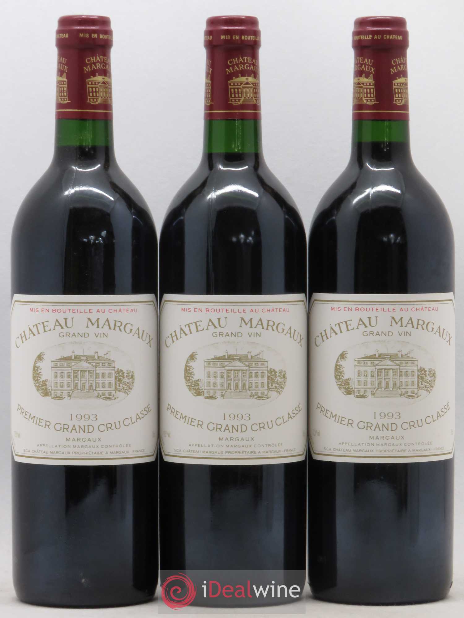 Château Margaux 1er Grand Cru Classé 1993 - Lot de 12 bouteilles - 4