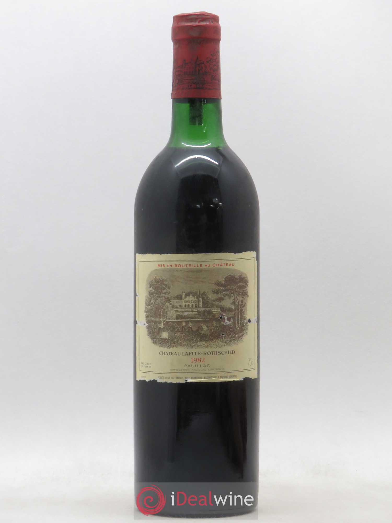Château Lafite Rothschild 1er Grand Cru Classé 1982 - Lot de 1 bouteille - 0