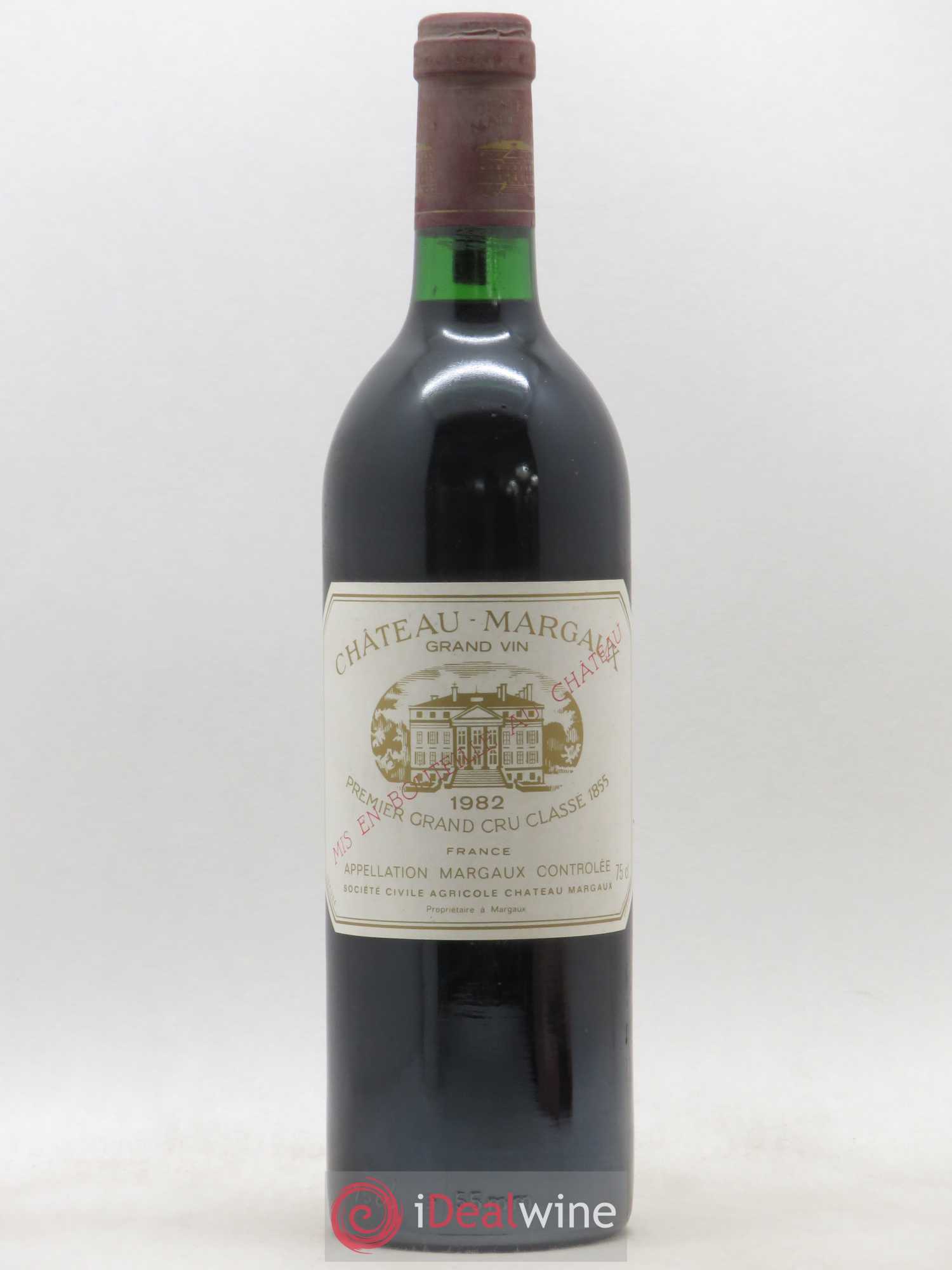 Château Margaux 1er Grand Cru Classé 1982 - Lot de 1 bouteille - 0