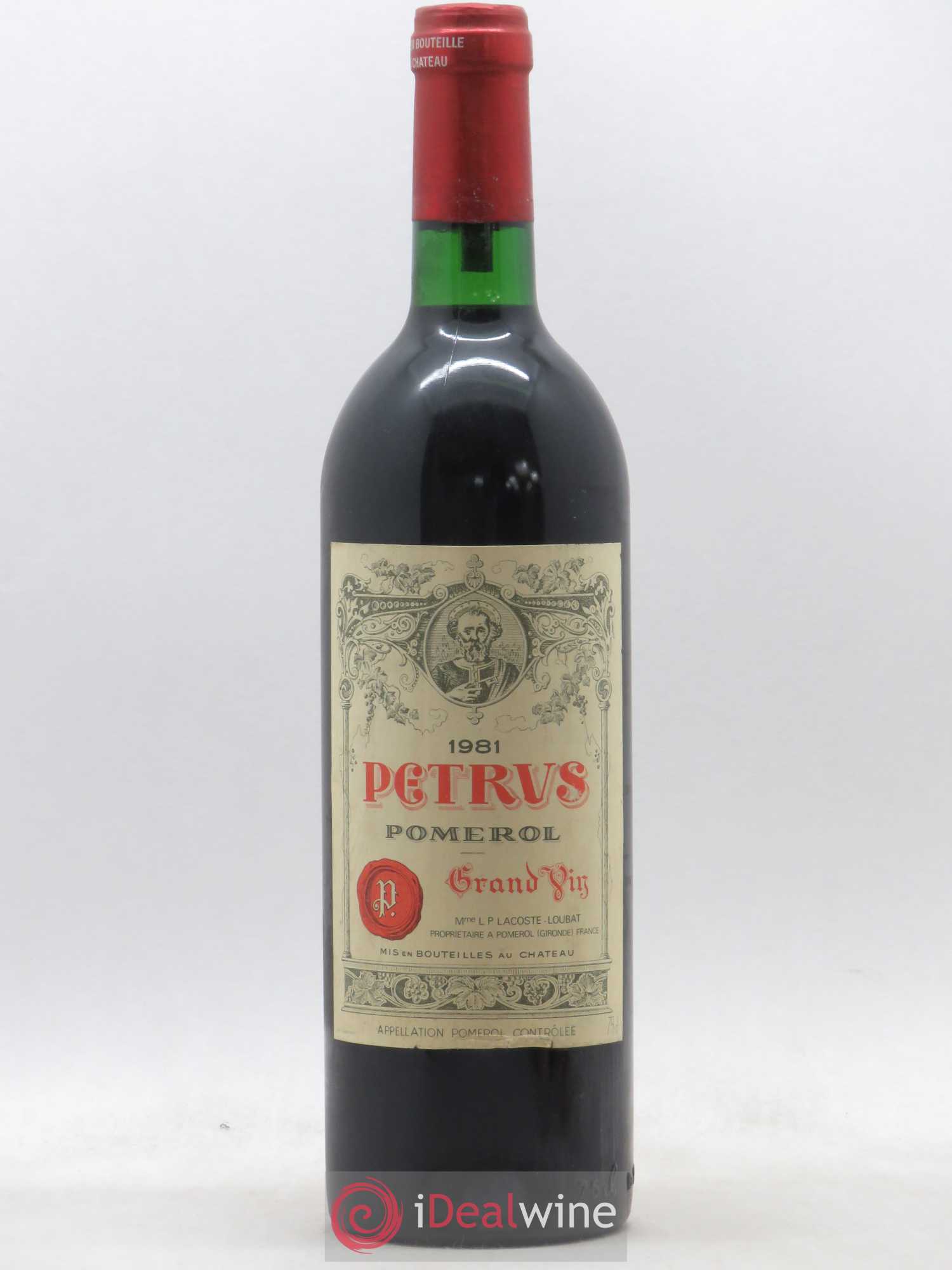 Petrus 1981 - Lot de 1 bouteille - 0