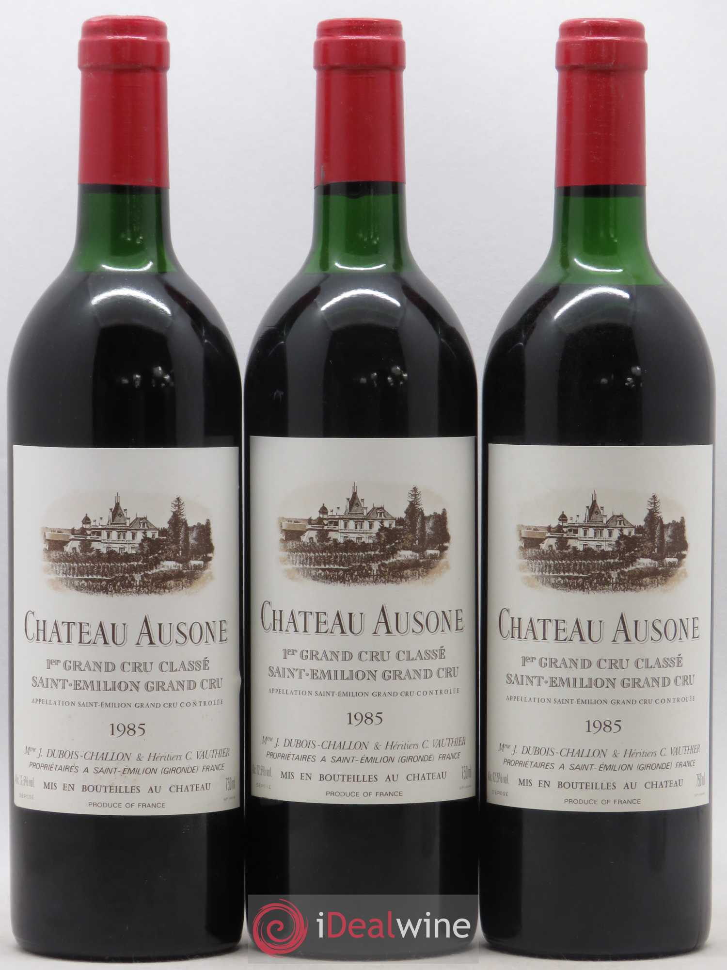 Château Ausone 1er Grand Cru Classé A 1985 - Lot de 11 bouteilles - 1