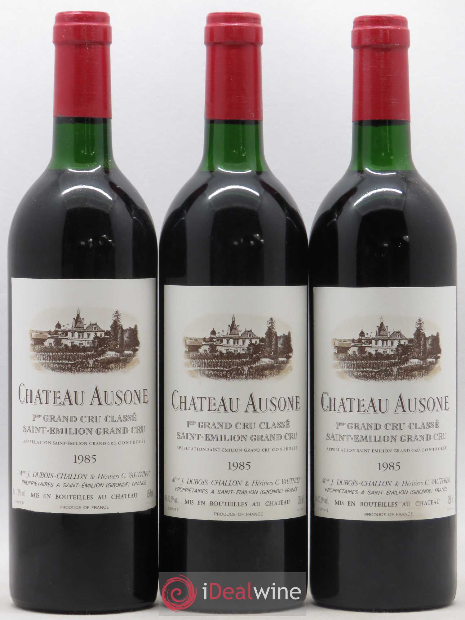 Château Ausone 1er Grand Cru Classé A 1985 - Lot de 11 bouteilles - 2