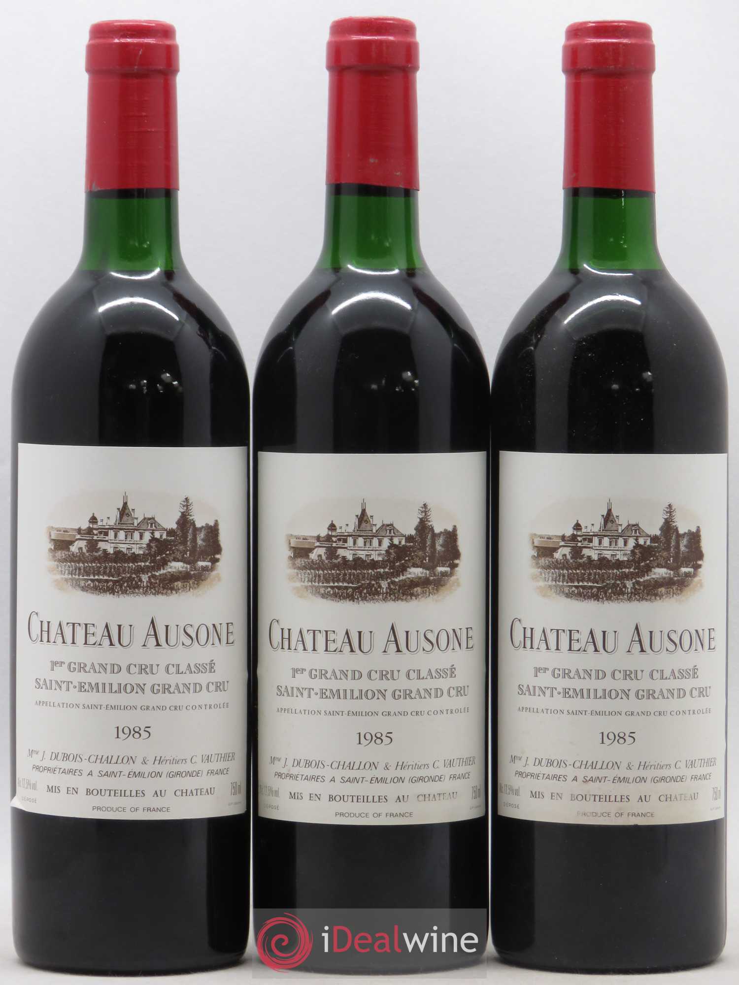 Château Ausone 1er Grand Cru Classé A 1985 - Lot de 11 bouteilles - 3