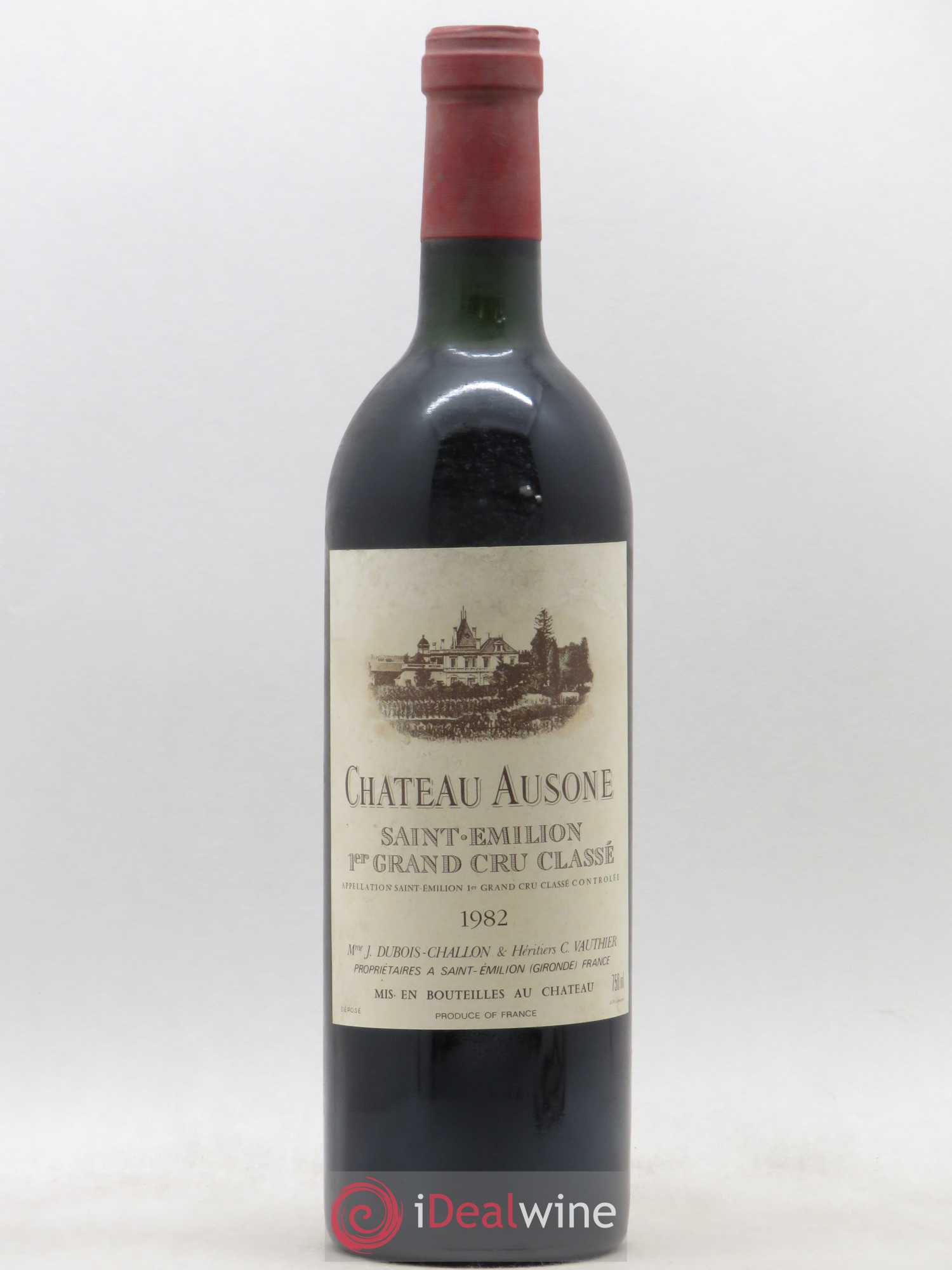Château Ausone 1er Grand Cru Classé A 1982 - Lot de 1 bouteille - 0
