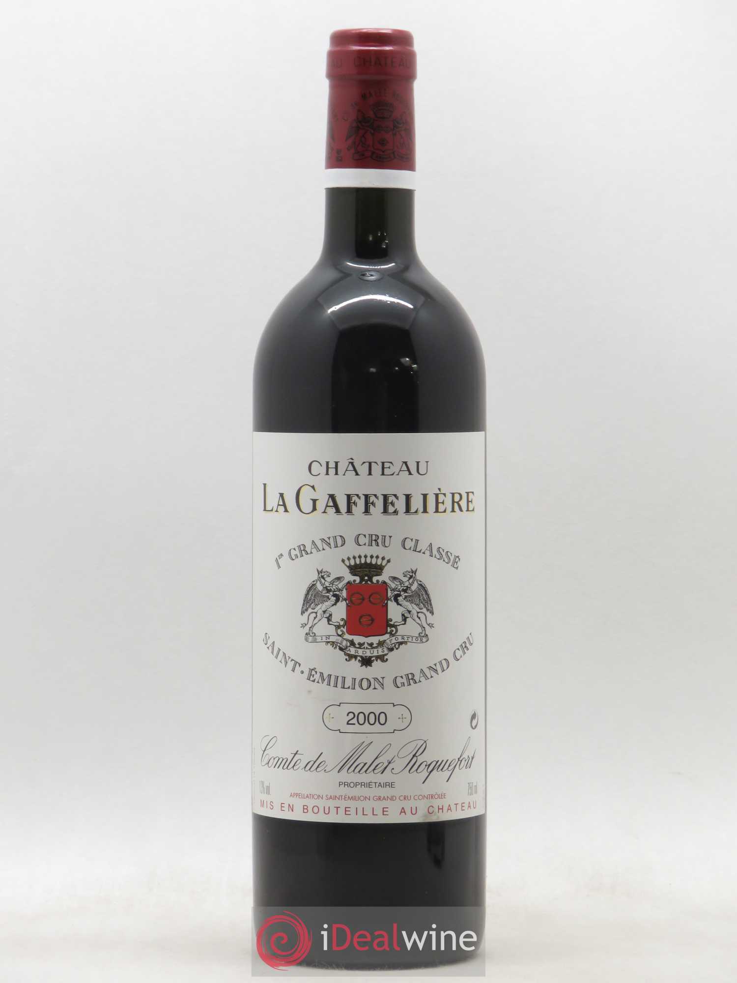 Château la Gaffelière 1er Grand Cru Classé B 2000 - Lot de 1 bouteille - 0