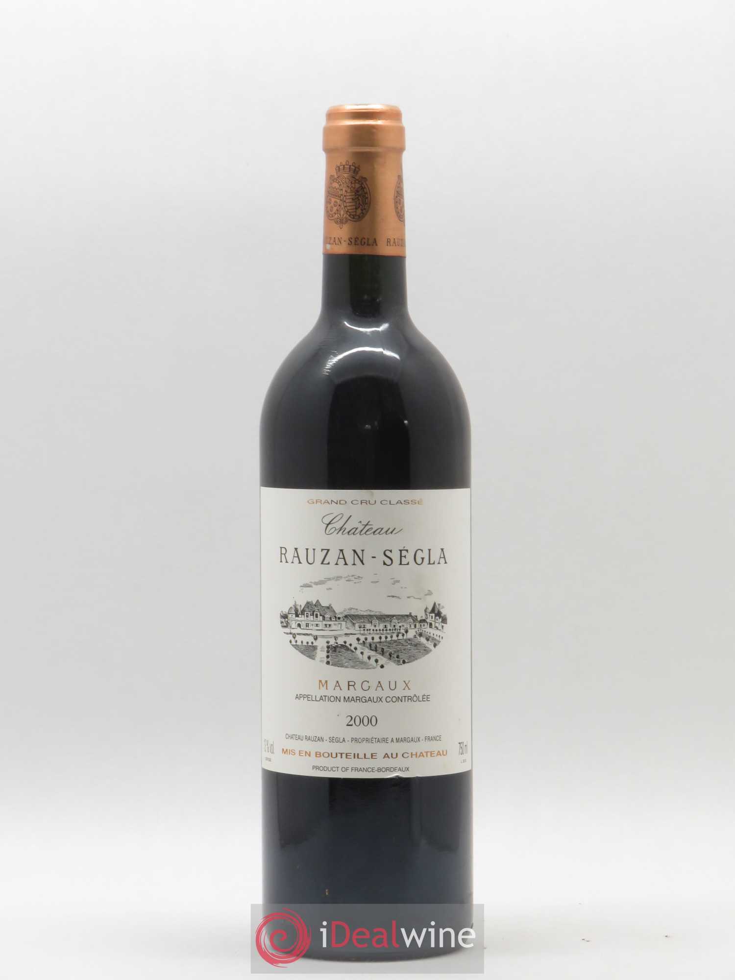 Château Rauzan Ségla Grand Cru Classé 2000 - Lot de 1 bouteille - 0
