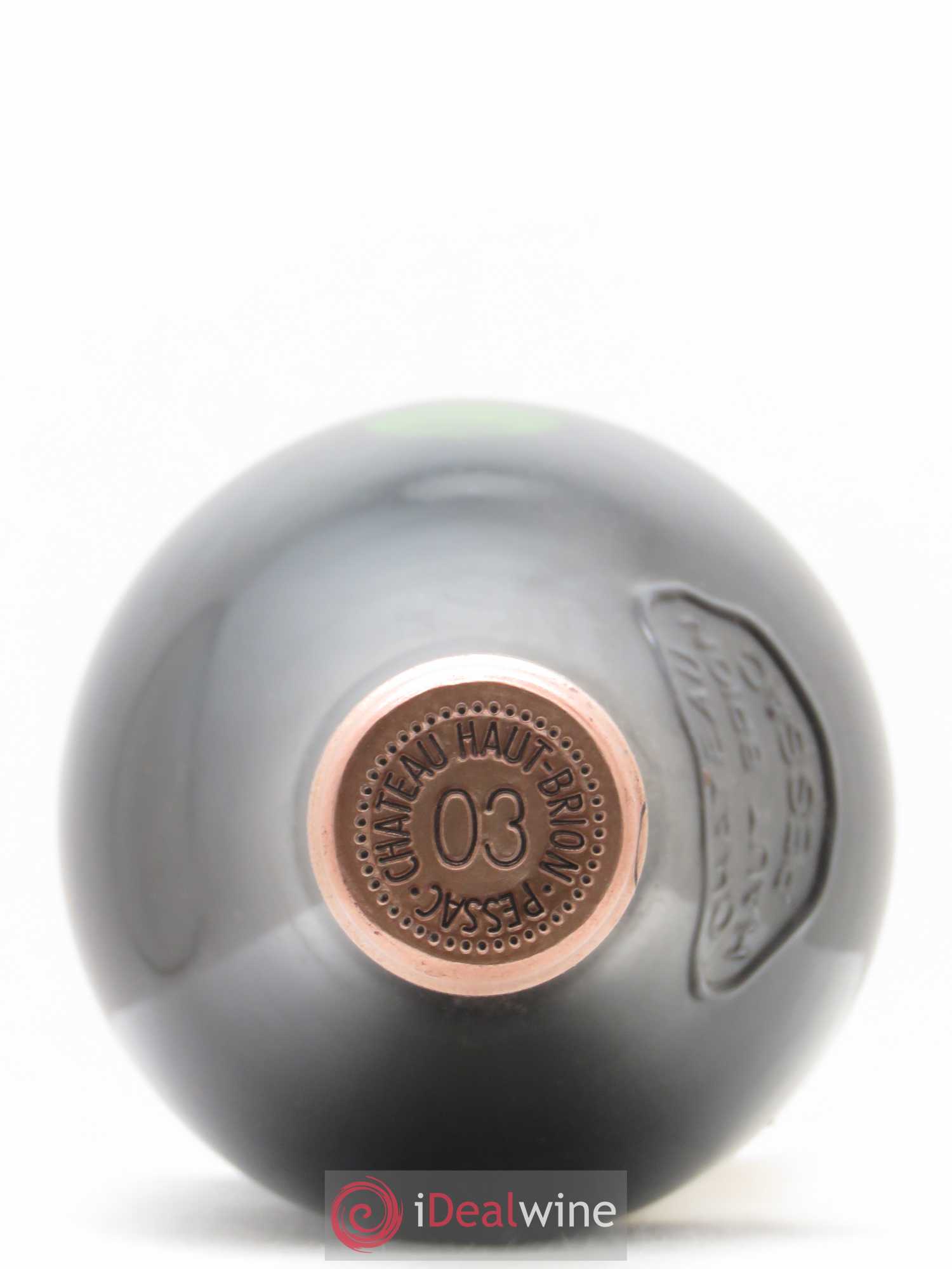 Château Haut Brion 1er Grand Cru Classé 2003 - Lot de 1 bouteille - 1