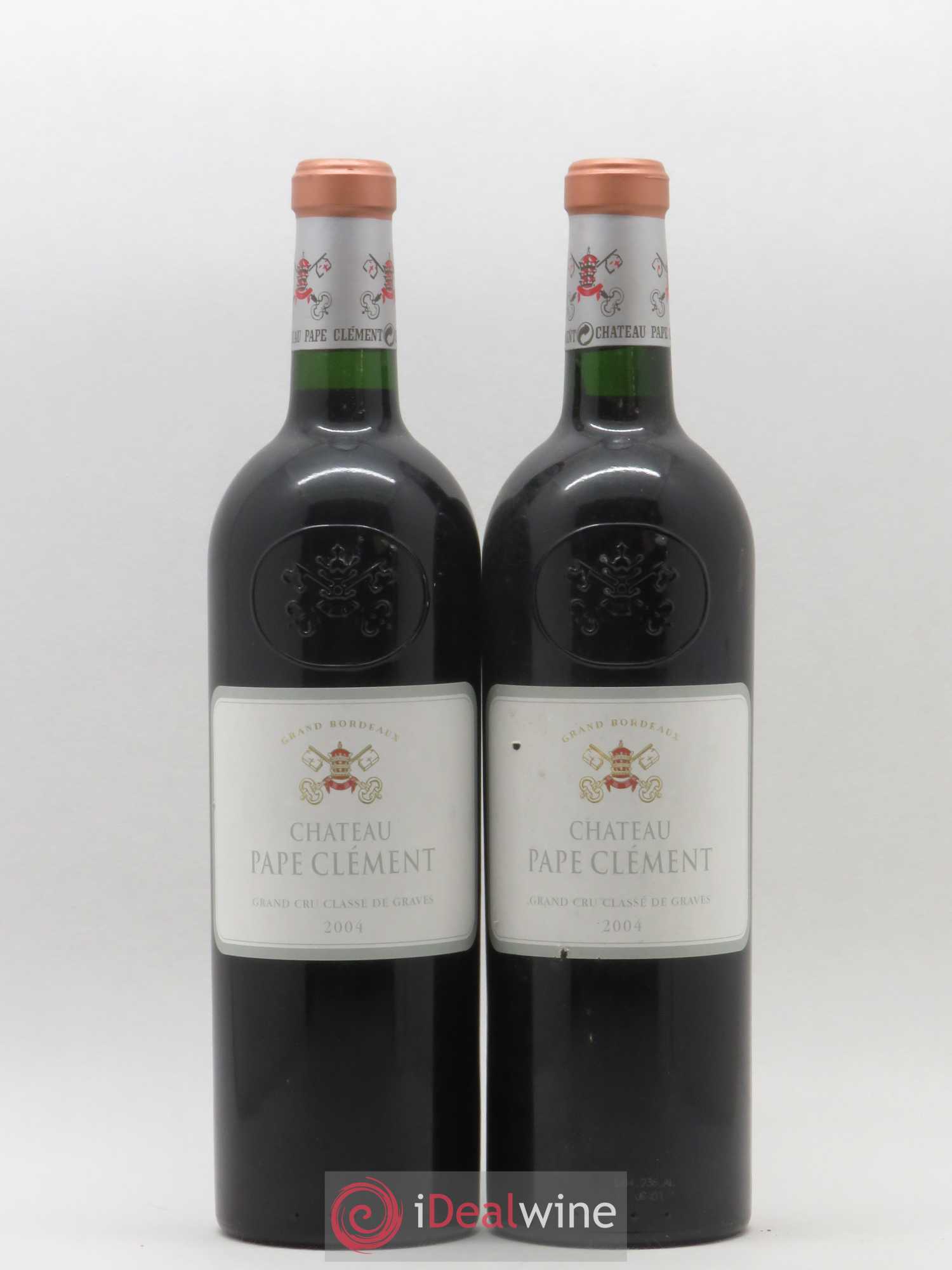 Château Pape Clément Cru Classé de Graves 2004 - Lot de 2 bouteilles - 0