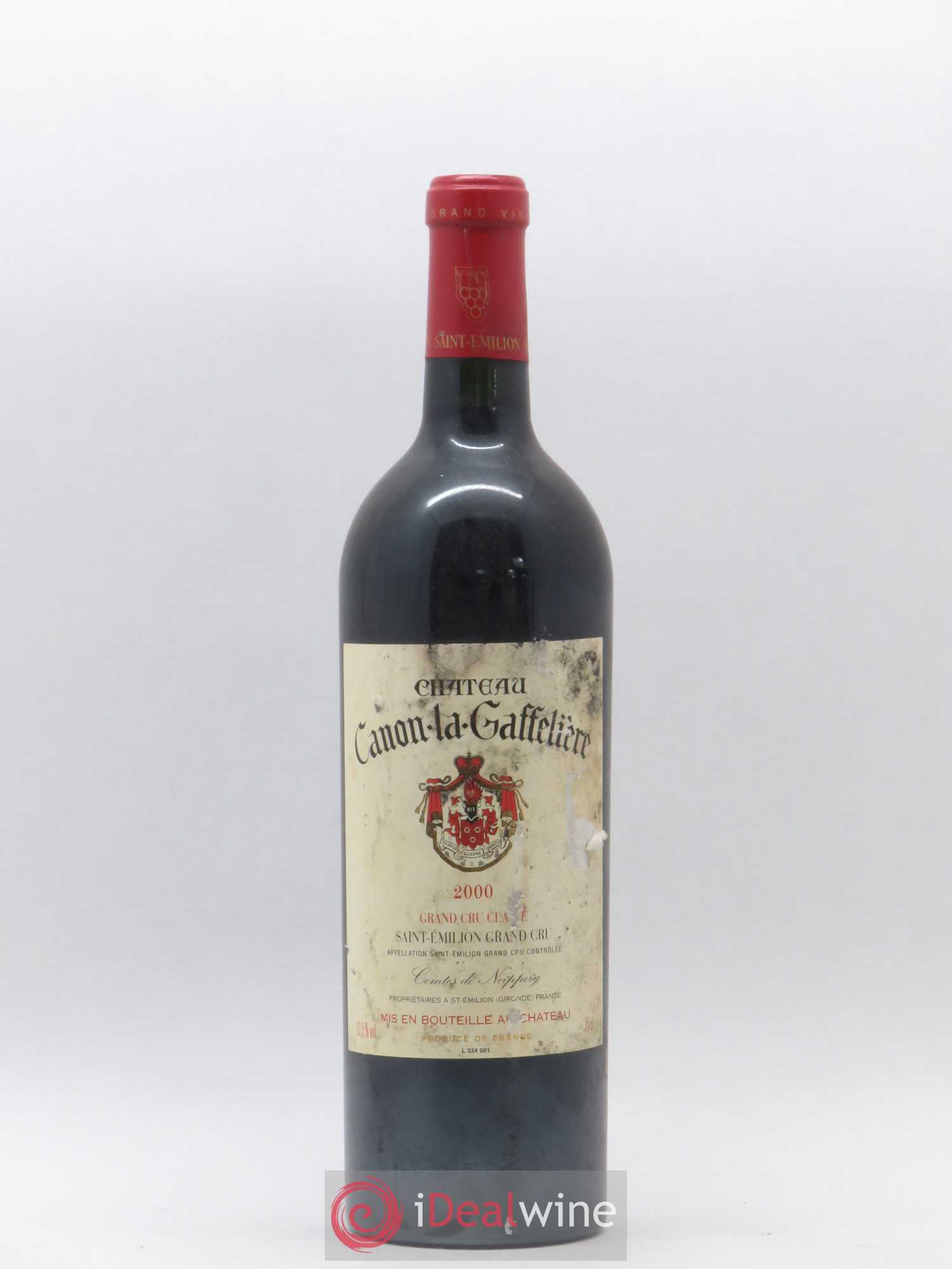 Château Canon la Gaffelière 1er Grand Cru Classé B 2000 - Lot de 1 bouteille - 0