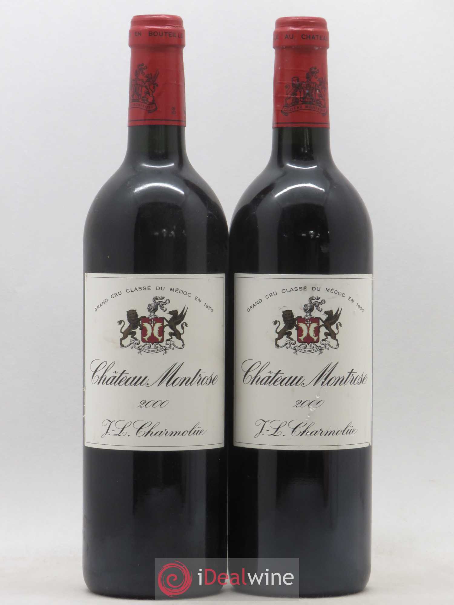 Château Montrose 2ème Grand Cru Classé 2000 - Lot de 2 bouteilles - 0