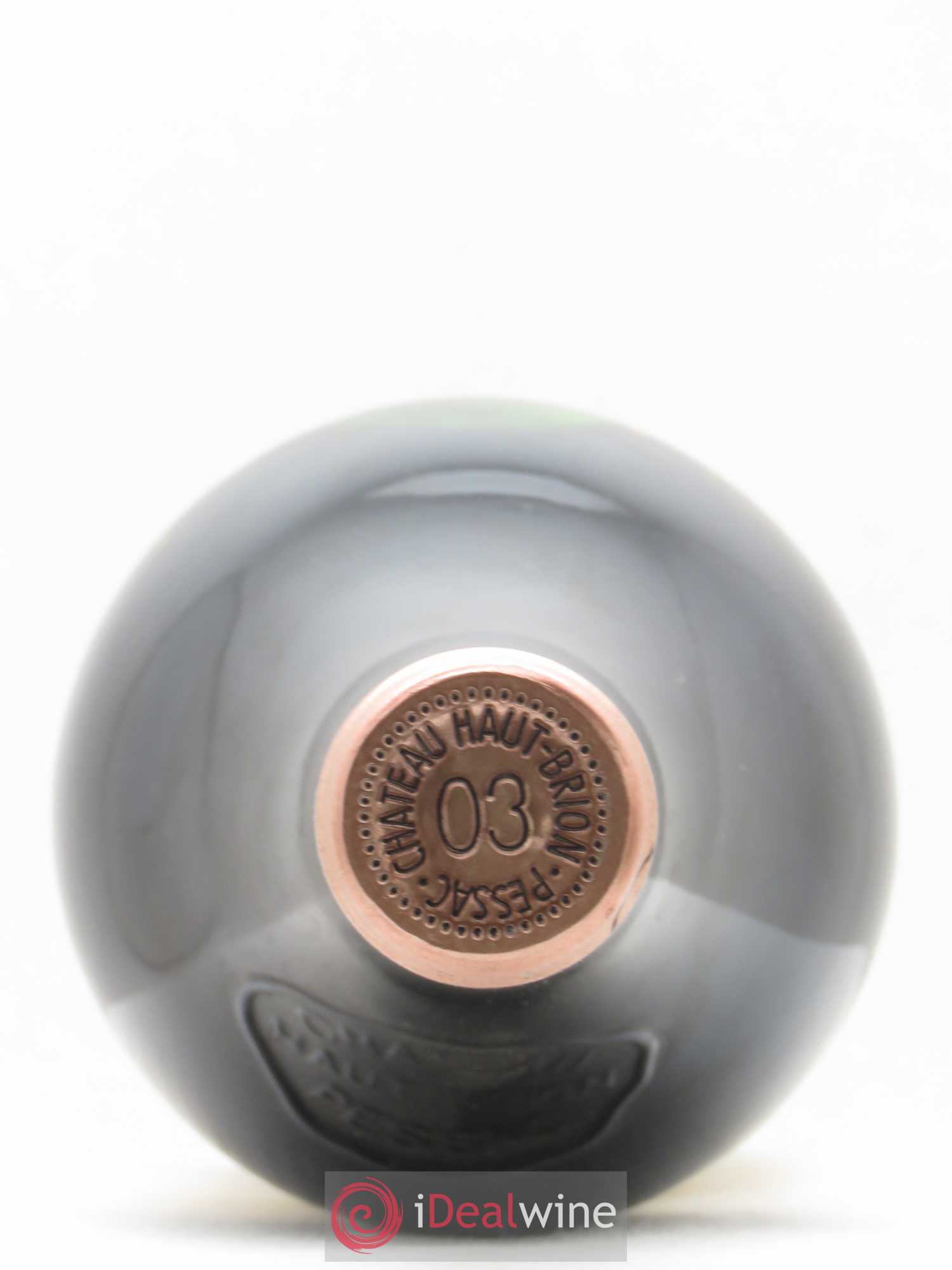 Château Haut Brion 1er Grand Cru Classé 2003 - Lot de 1 bouteille - 1