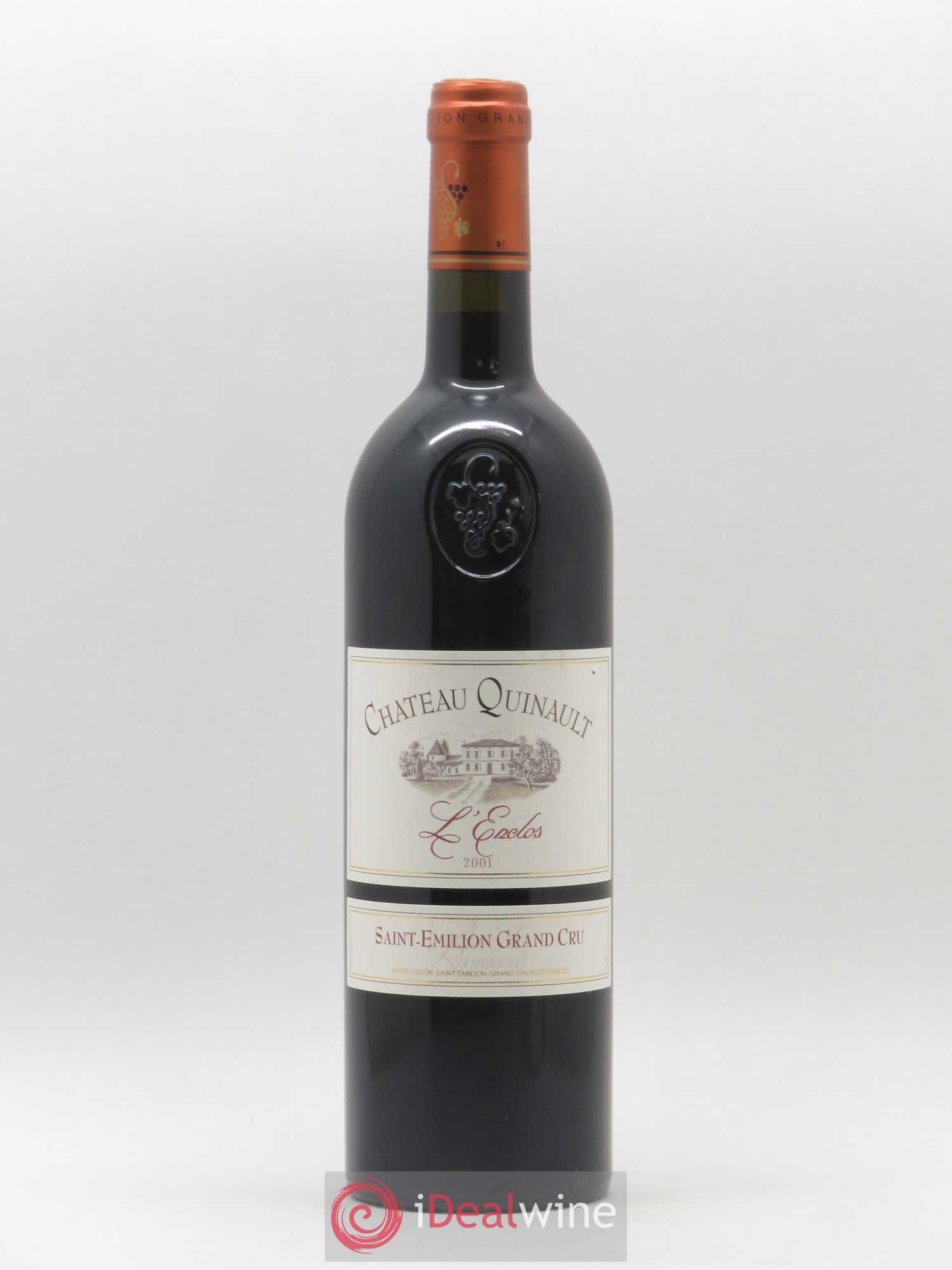 Château Quinault L'Enclos 2001 - Lot de 1 bouteille - 0