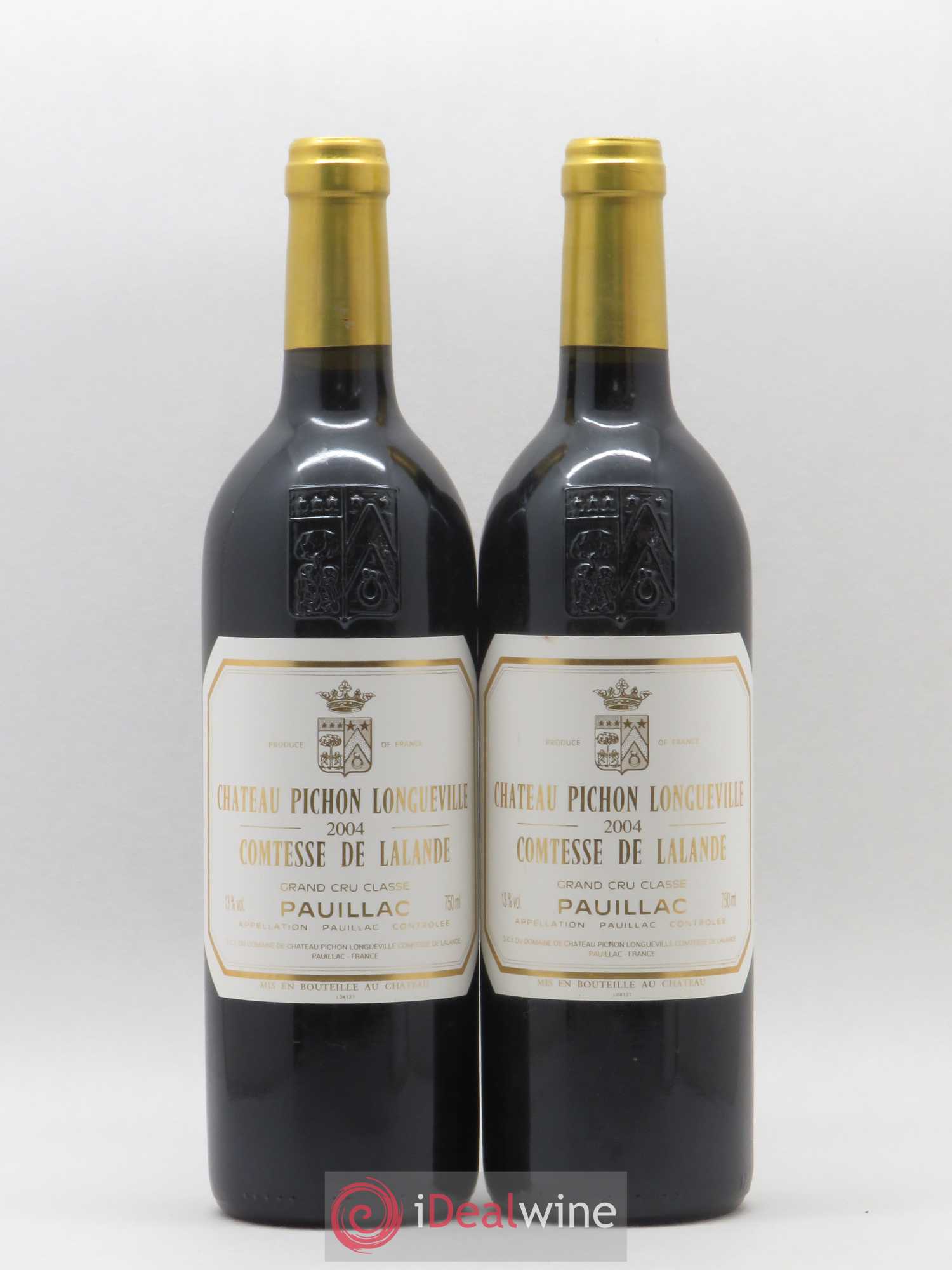 Château Pichon Longueville Comtesse de Lalande 2ème Grand Cru Classé 2004 - Lot de 2 bouteilles - 0