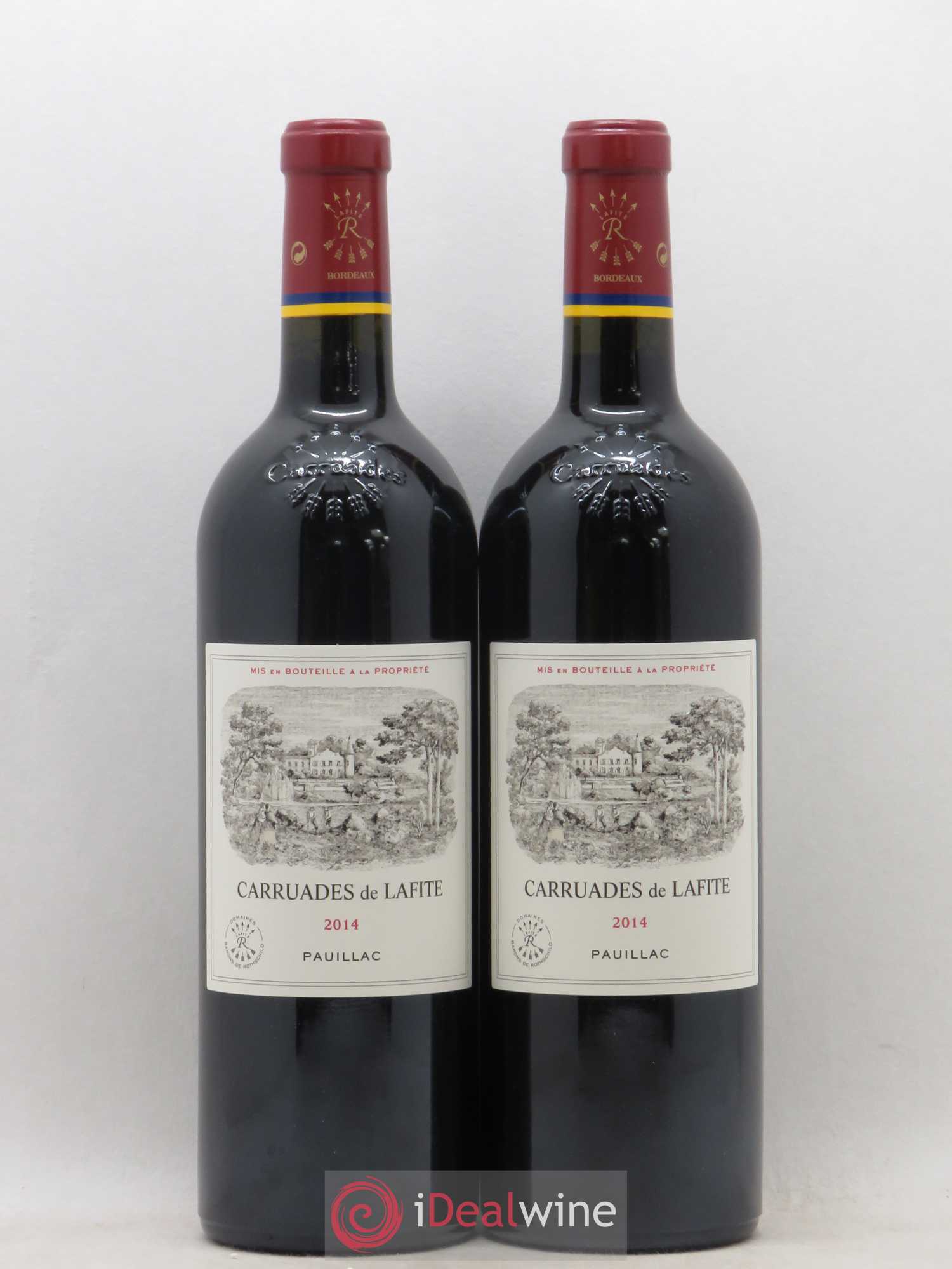Carruades de Lafite Rothschild Second Vin 2014 - Lot de 2 bouteilles - 0