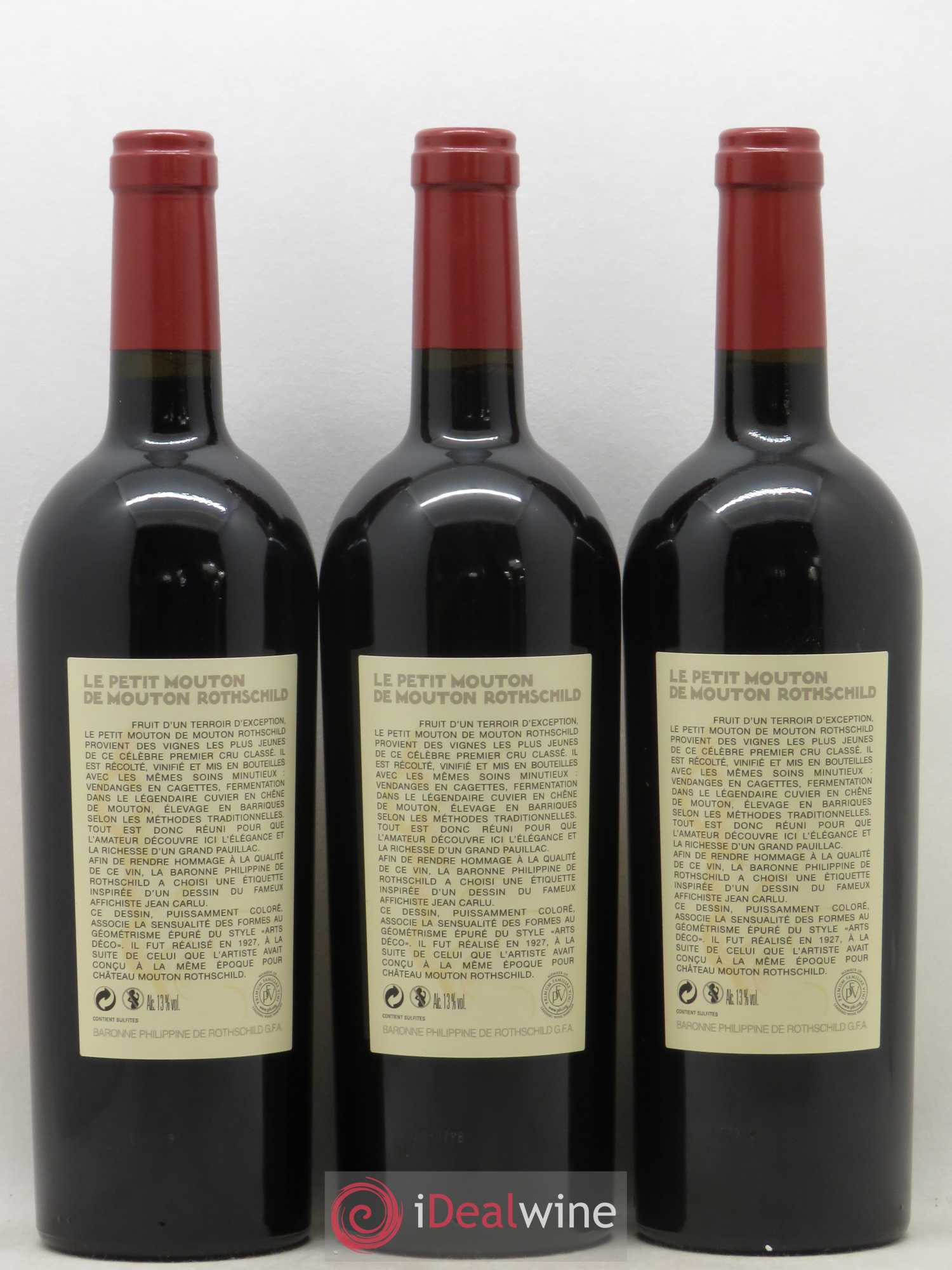 Petit Mouton Second Vin 2014 - Lot de 3 bouteilles - 1