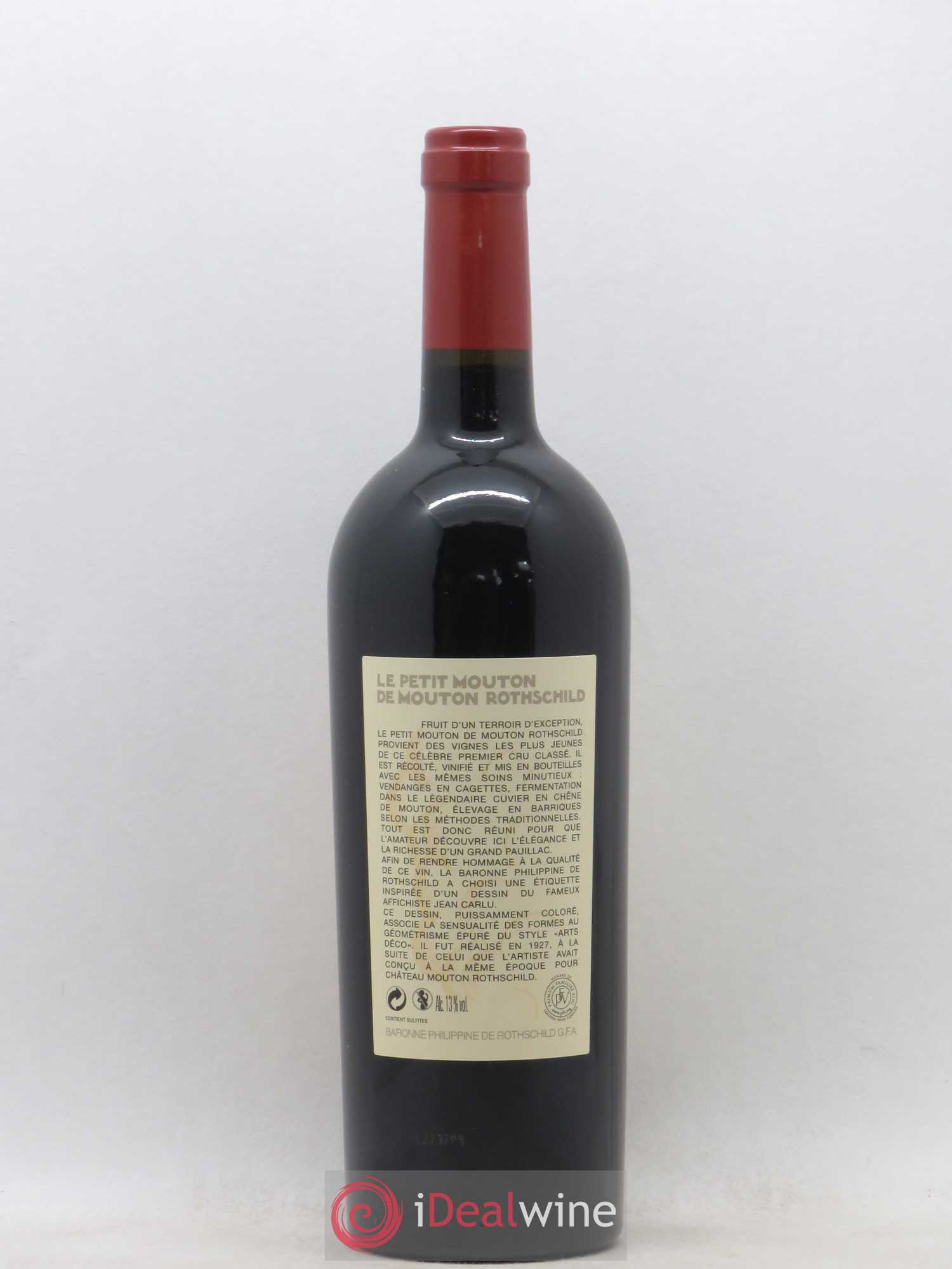 Petit Mouton Second Vin 2014 - Lot de 1 bouteille - 1