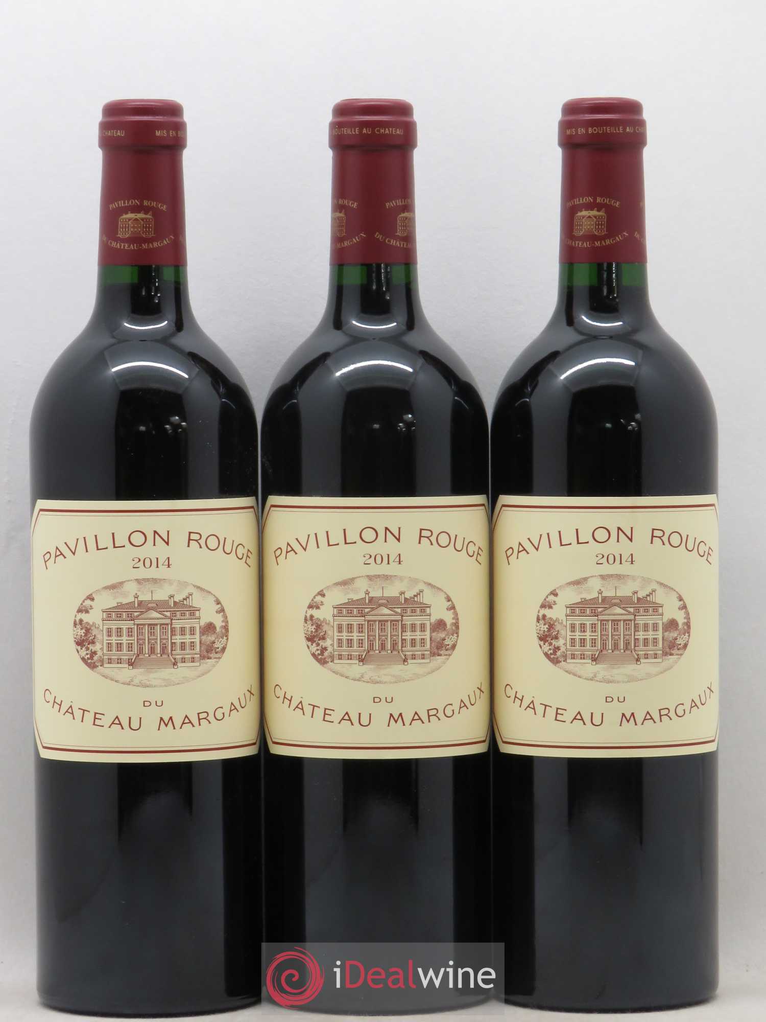Pavillon Rouge du Château Margaux Second Vin 2014 - Lot de 3 bouteilles - 0
