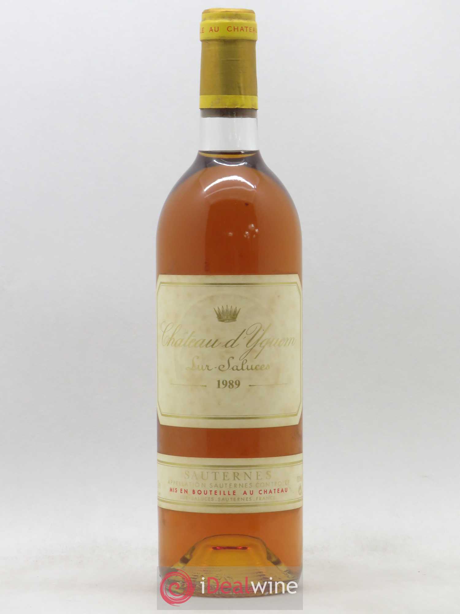 Château d' Yquem 1er Cru Classé Supérieur 1989 - Lotto di 1 bottiglia - 0