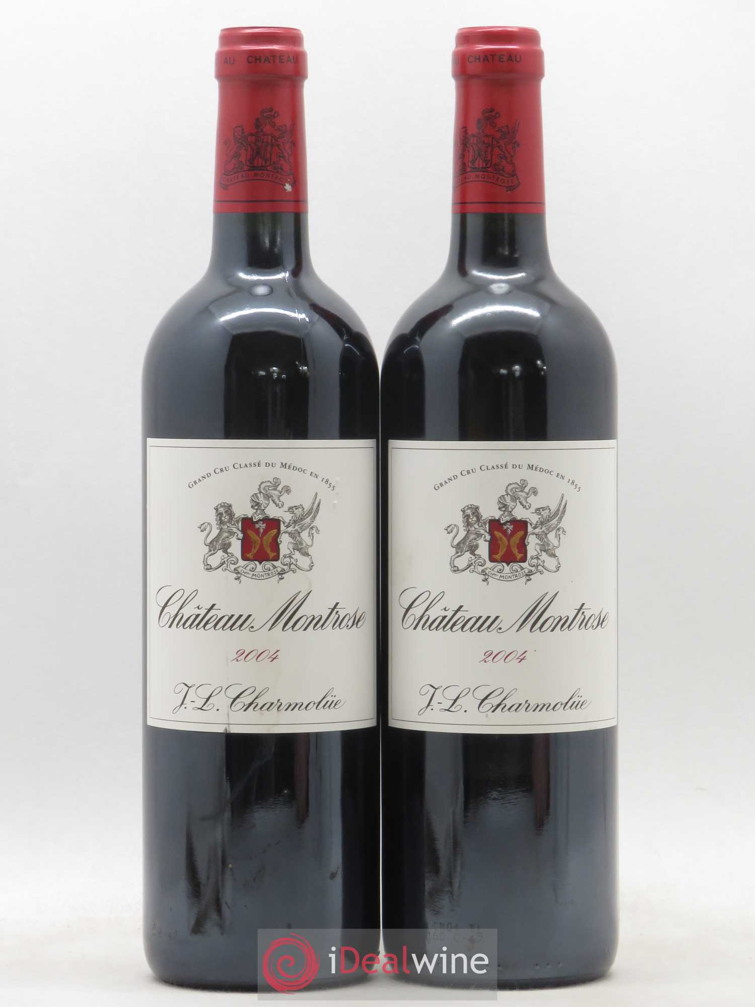 Château Montrose 2ème Grand Cru Classé 2004 - Lot de 2 bouteilles - 0