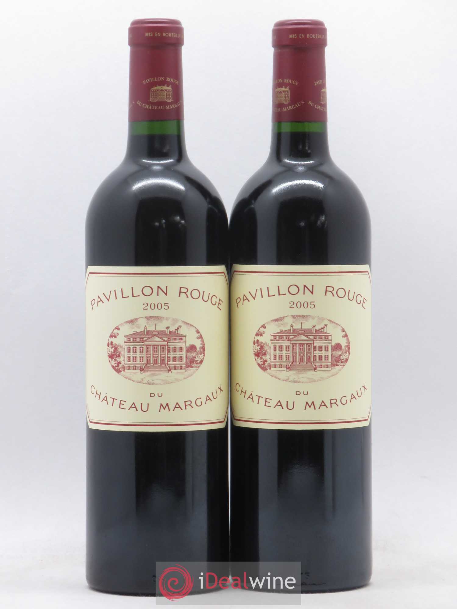 Pavillon Rouge du Château Margaux Second Vin 2005 - Lot de 2 bouteilles - 0
