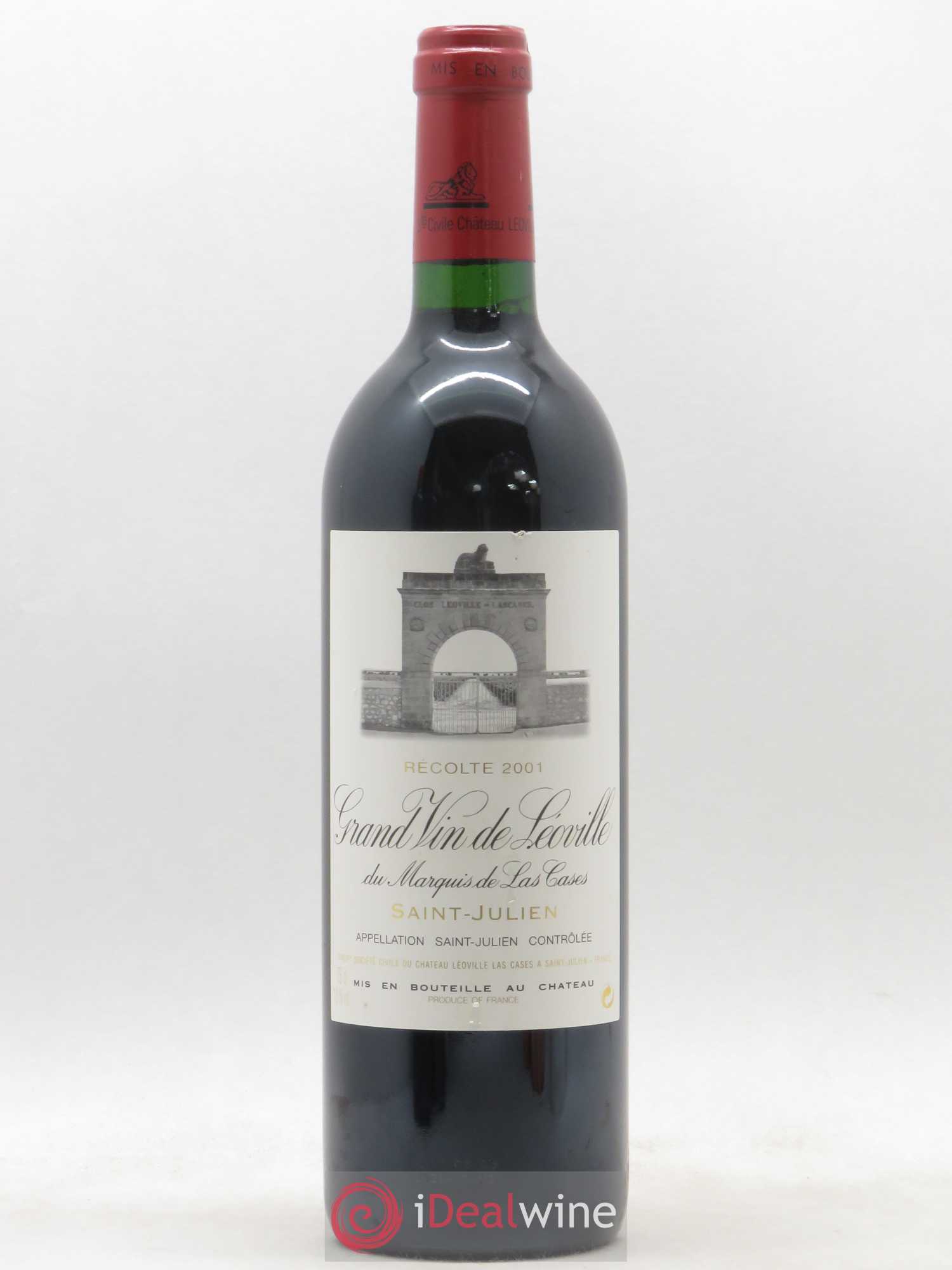 Château Léoville Las Cases 2ème Grand Cru Classé 2001 - Lot de 1 bouteille - 0