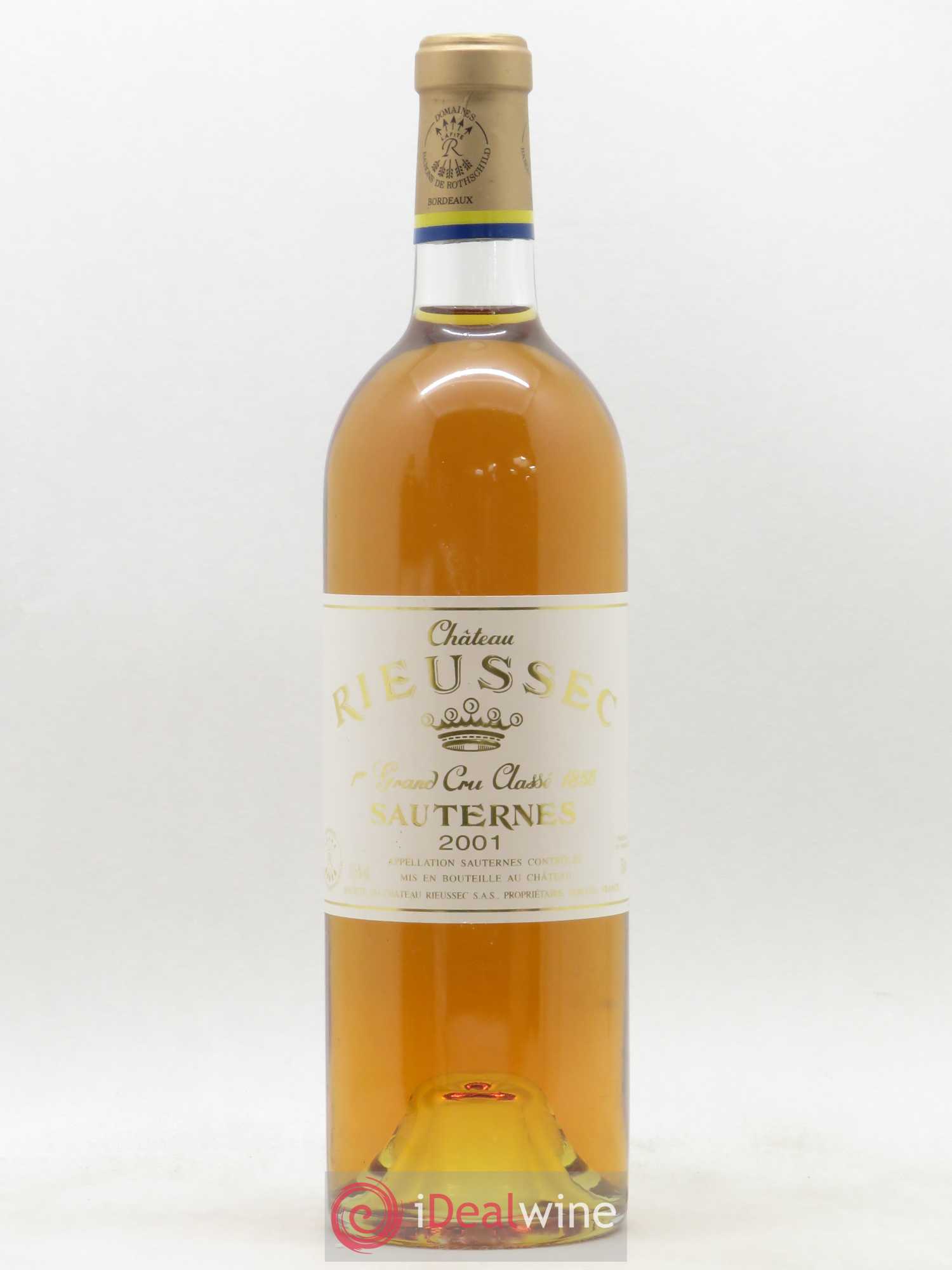 Château Rieussec 1er Grand Cru Classé 2001 - Posten von 1 Flasche - 0