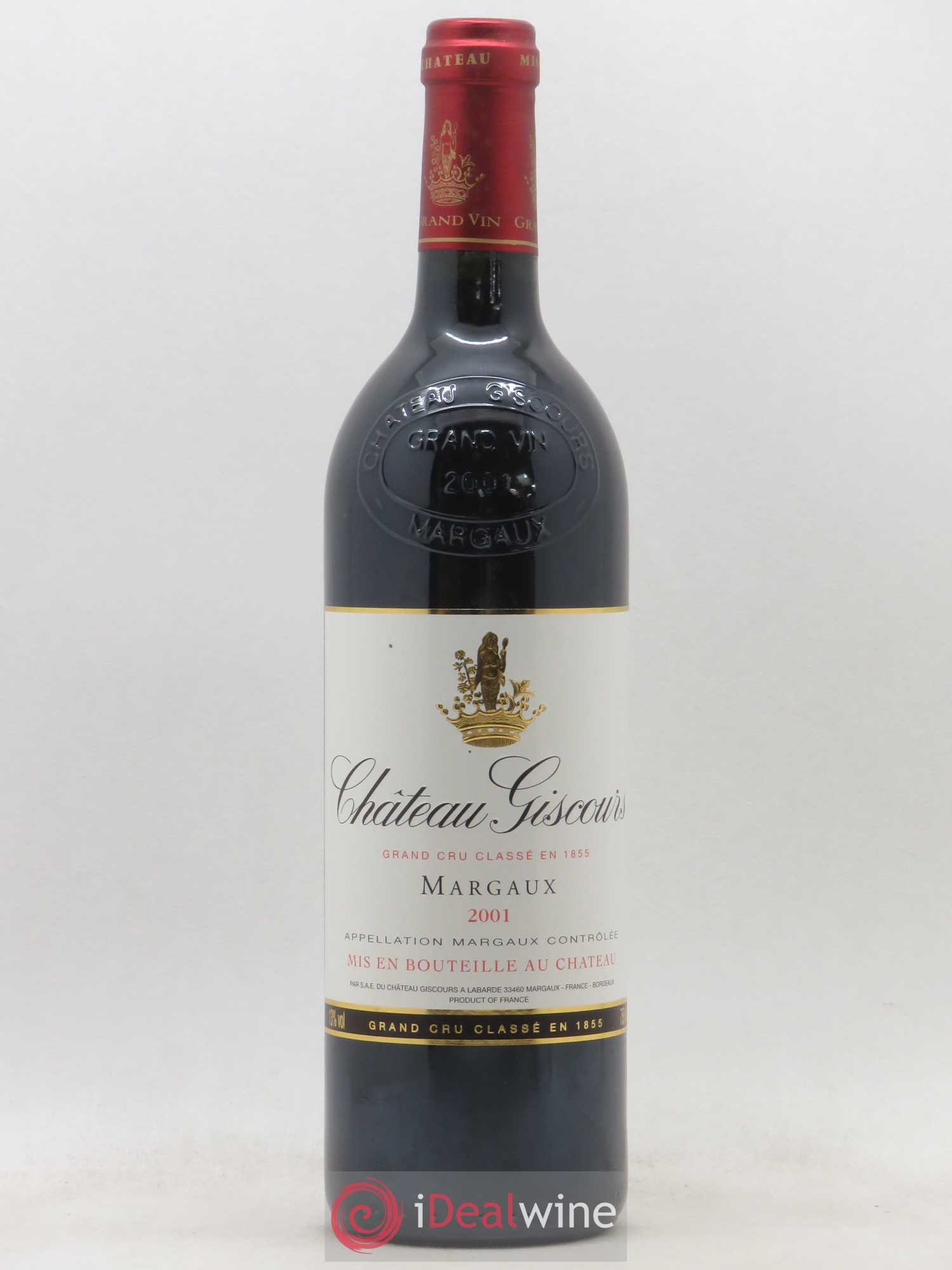Château Giscours 3ème Grand Cru Classé 2001 - Lot de 1 bouteille - 0