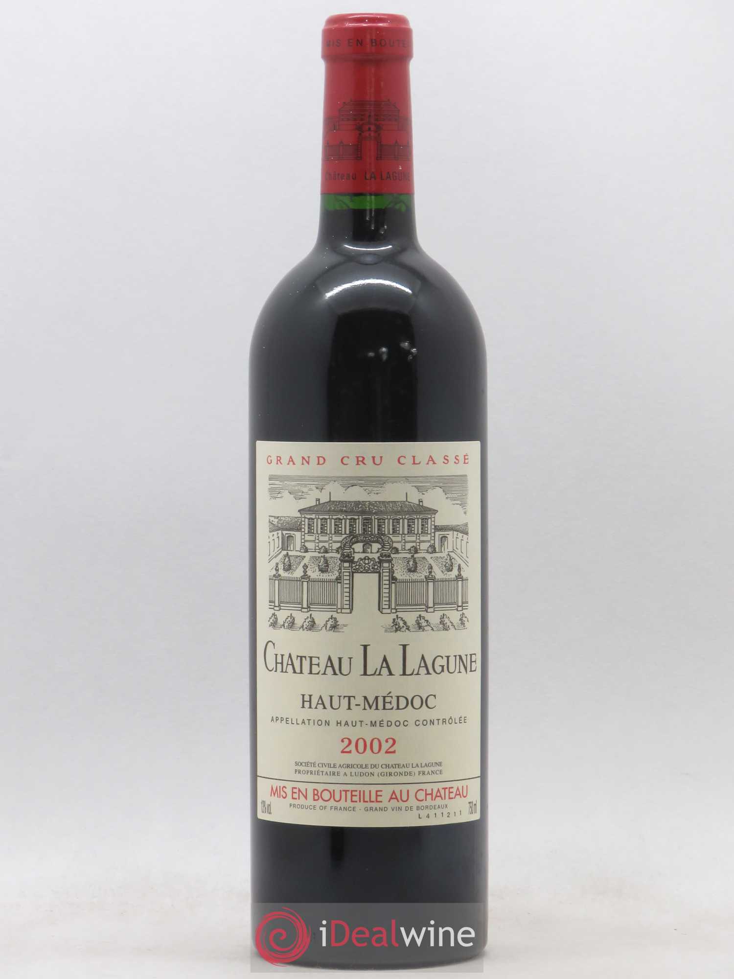 Château la Lagune 3ème Grand Cru Classé 2002 - Lot de 1 bouteille - 0