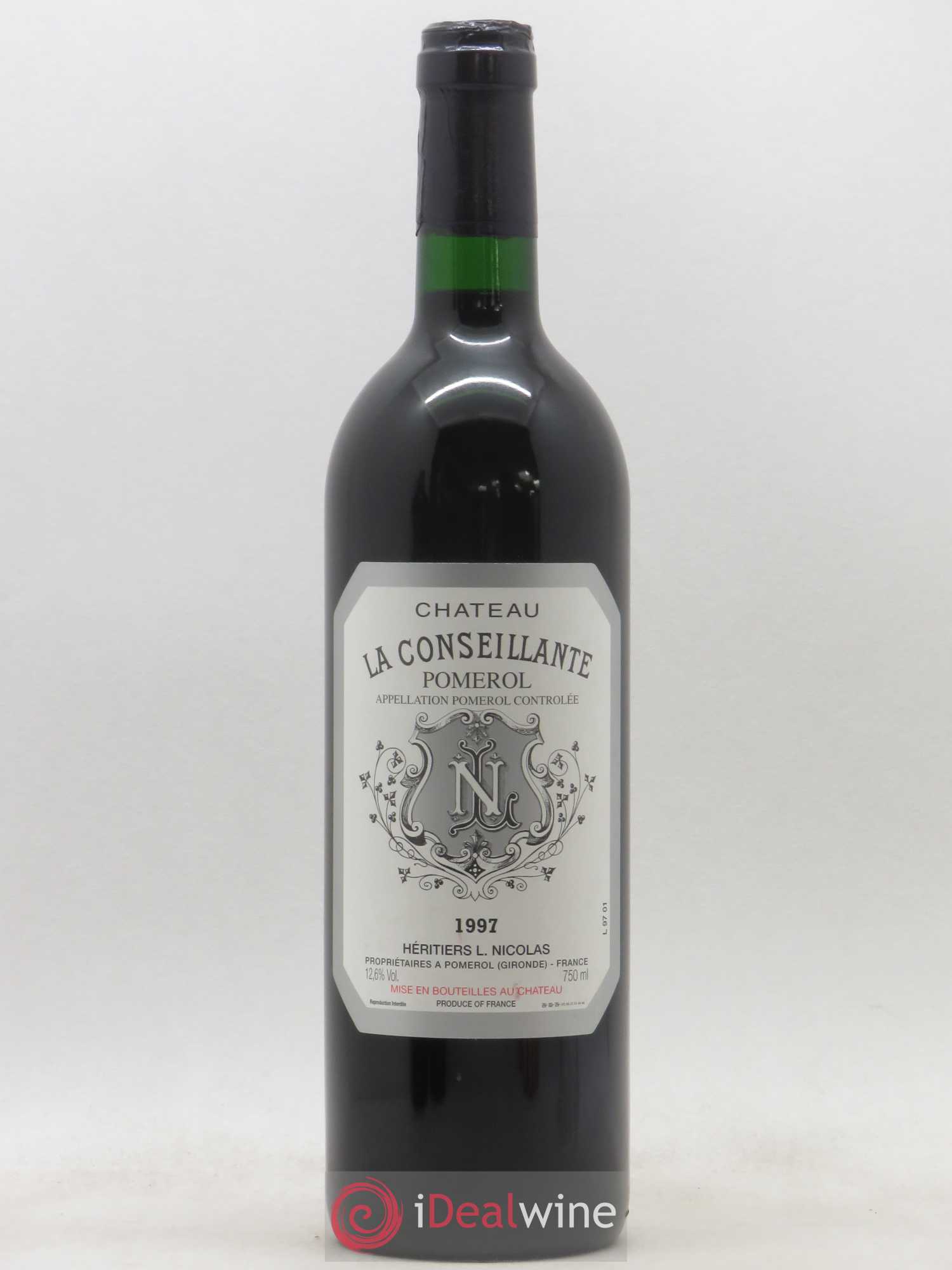 Château la Conseillante 1997 - Lot de 1 bouteille - 0