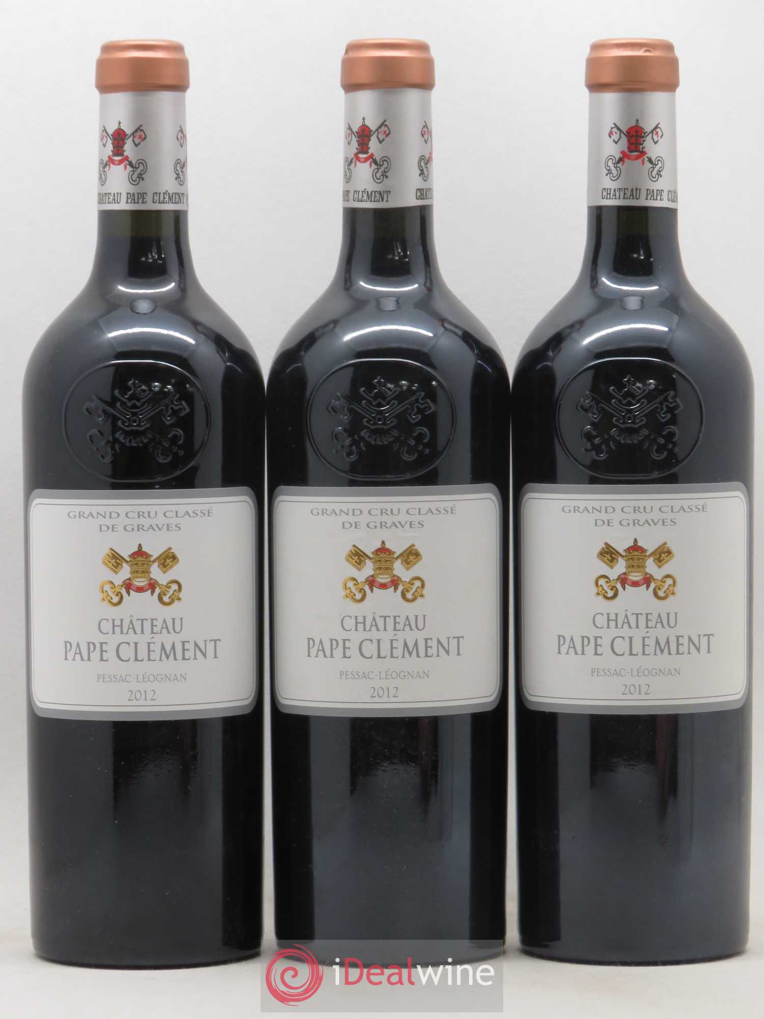 Château Pape Clément Cru Classé de Graves 2012 - Lot de 3 bouteilles - 0