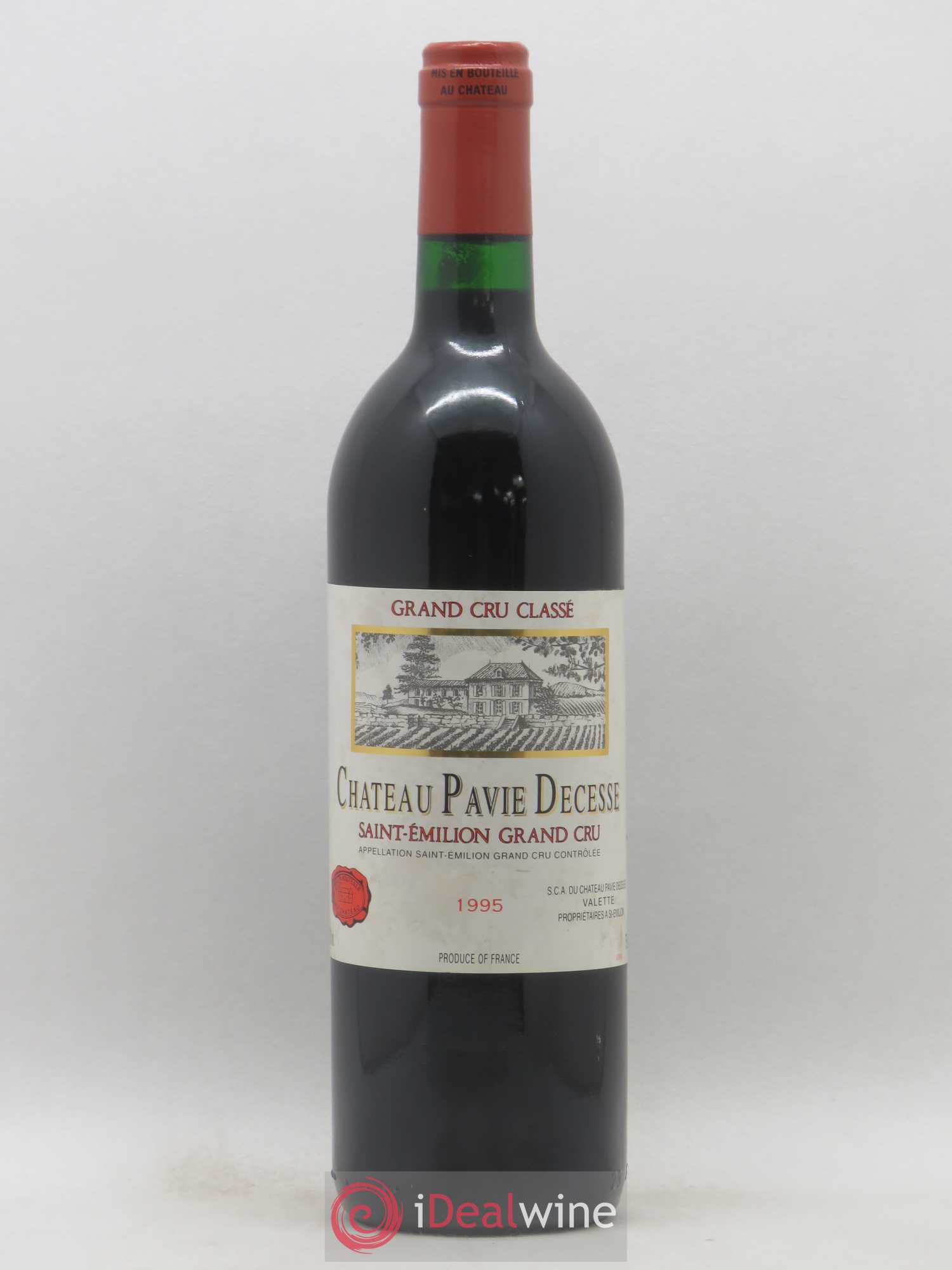 Château Pavie Decesse Grand Cru Classé 1995 - Lot de 1 bouteille - 0