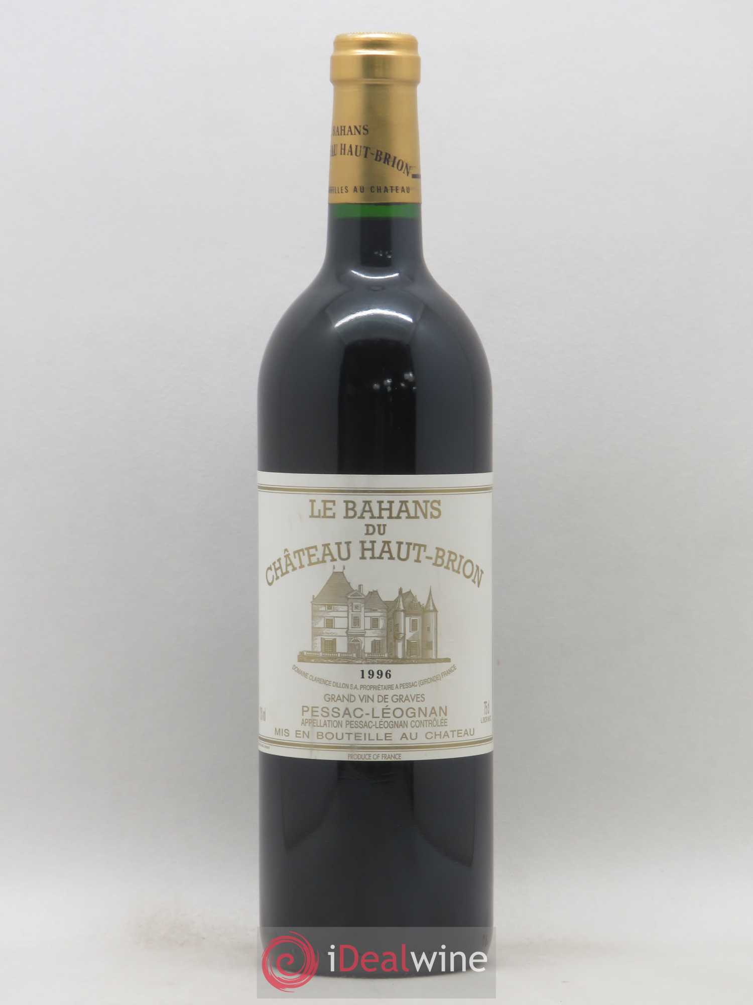 Clarence (Bahans) de Haut-Brion Second Vin 1996 - Lot de 1 bouteille - 0