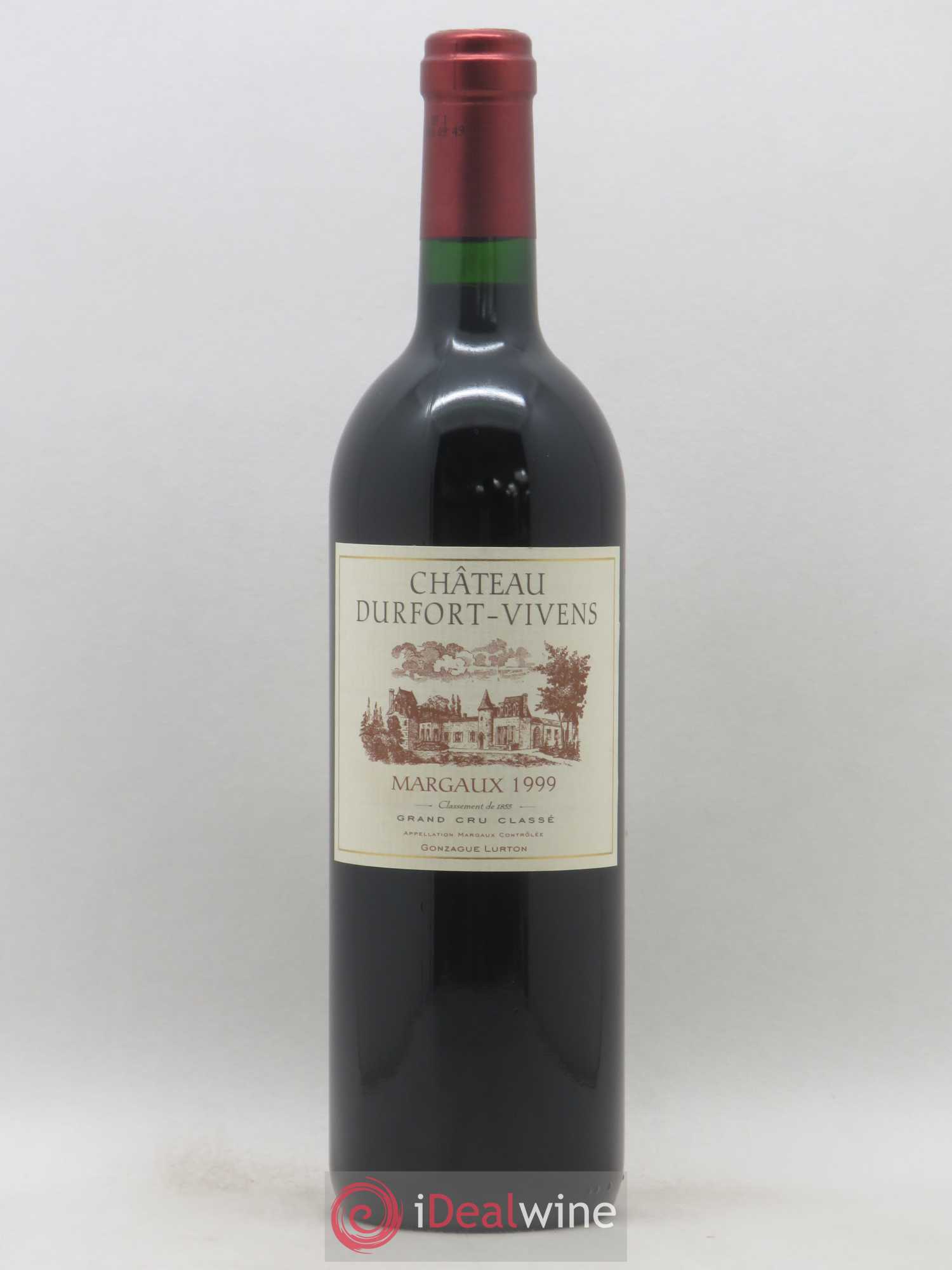 Château Durfort Vivens 2ème Grand Cru Classé 1999 - Lot de 1 bouteille - 0