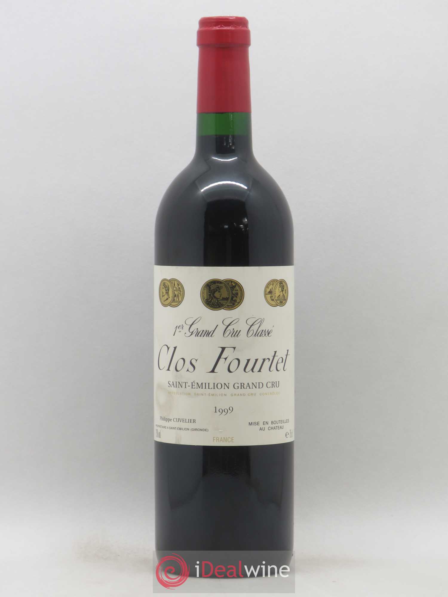 Clos Fourtet 1er Grand Cru Classé B 1999 - Lot de 1 bouteille - 0
