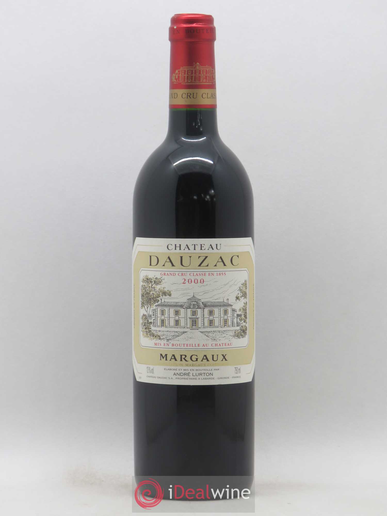 Château Dauzac 5ème Grand Cru Classé 2000 - Lot de 1 bouteille - 0