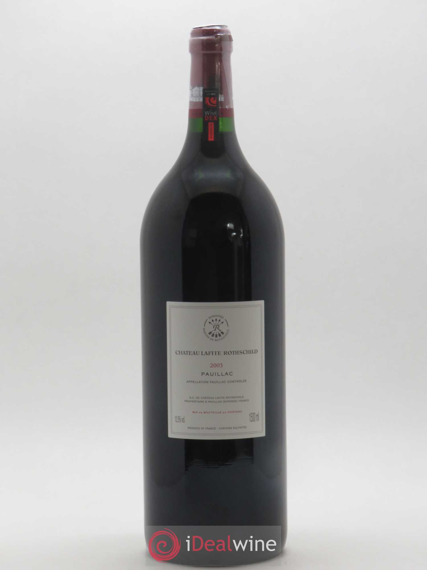 Château Lafite Rothschild 1er Grand Cru Classé (sans prix de réserve) 2003 - Lot de 1 magnum - 1