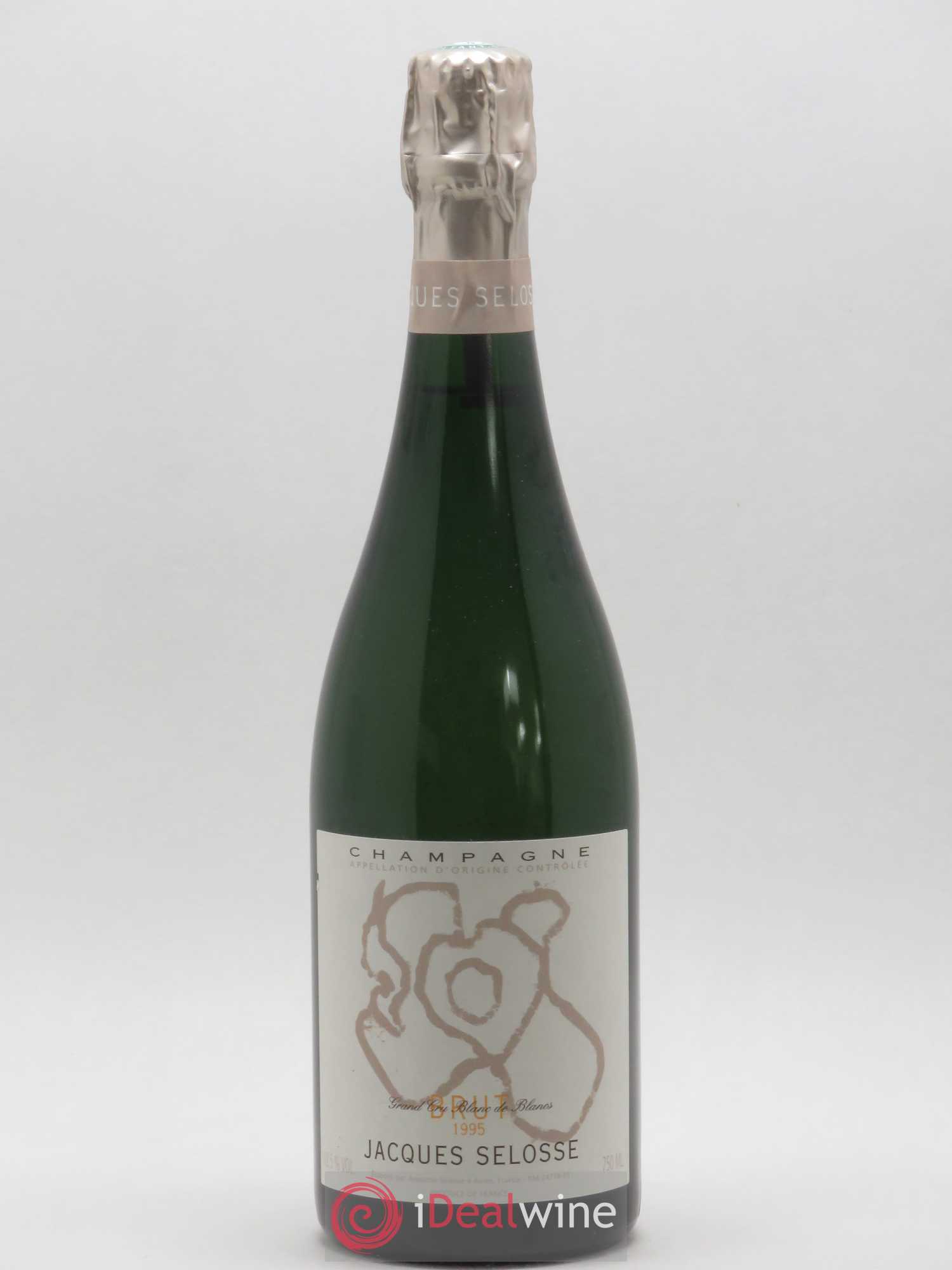 Grand Cru Blanc de Blancs Brut Jacques Selosse 1995 - Lot de 1 bouteille - 0